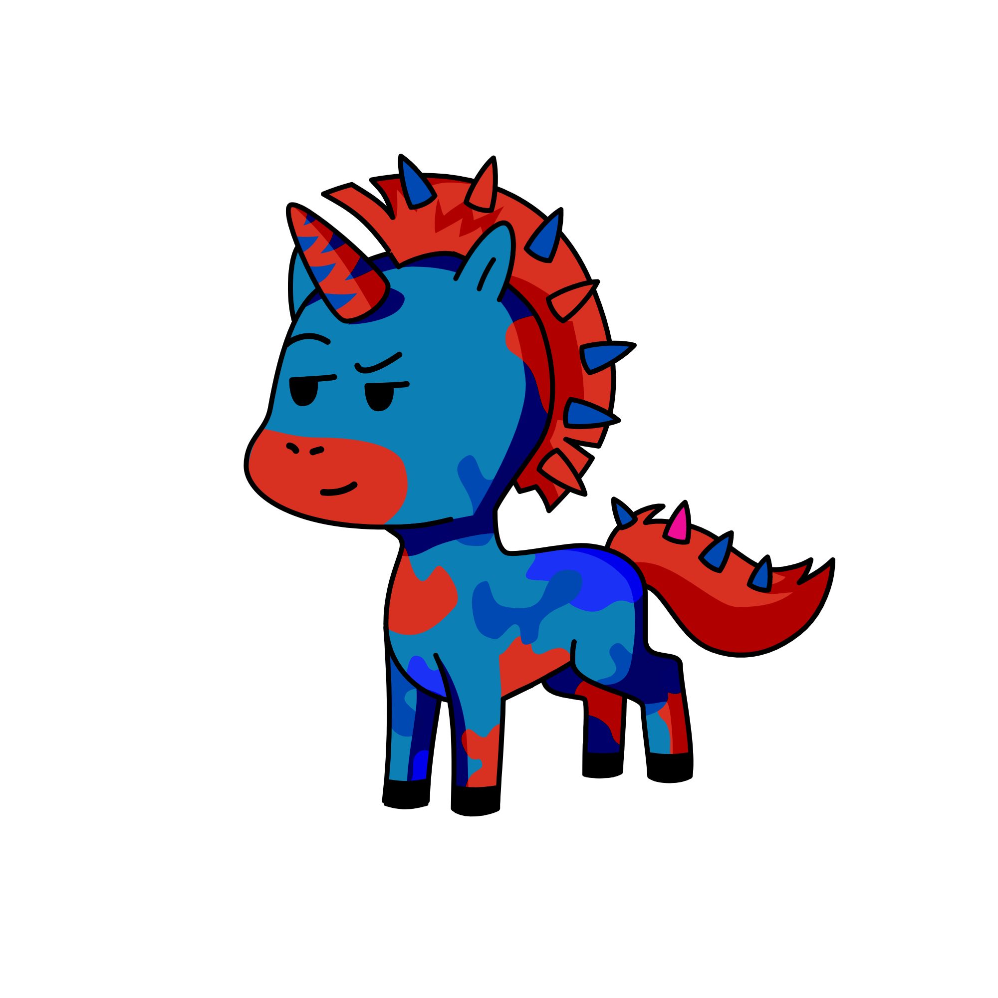 red rock, the unicorn
