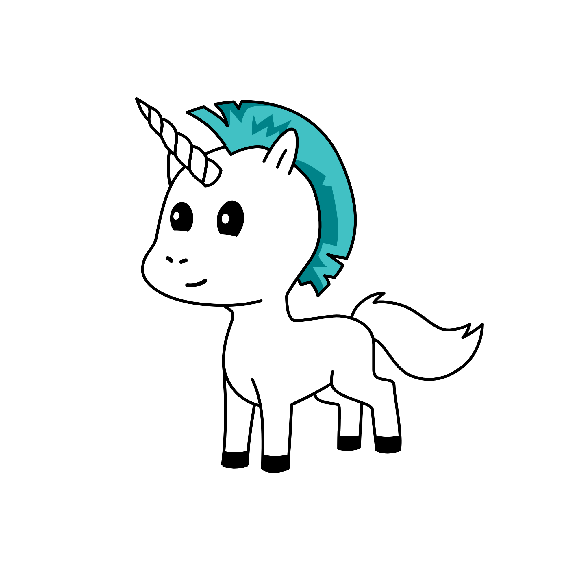 pee pee time, the unicorn