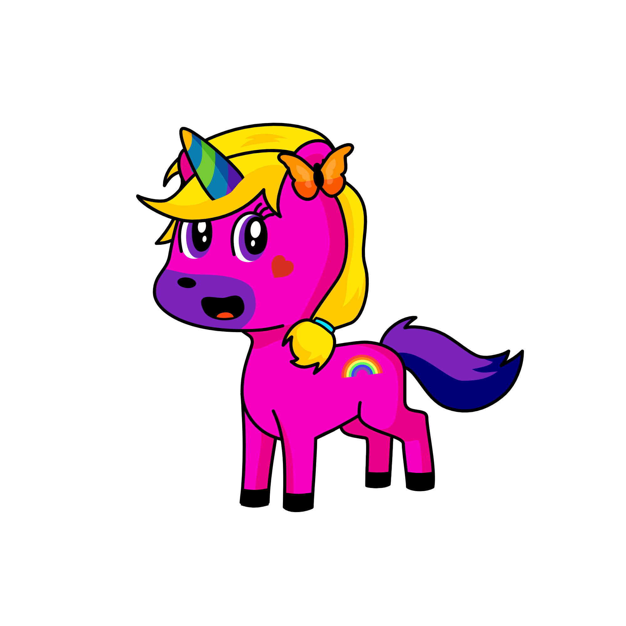 Brave , the unicorn