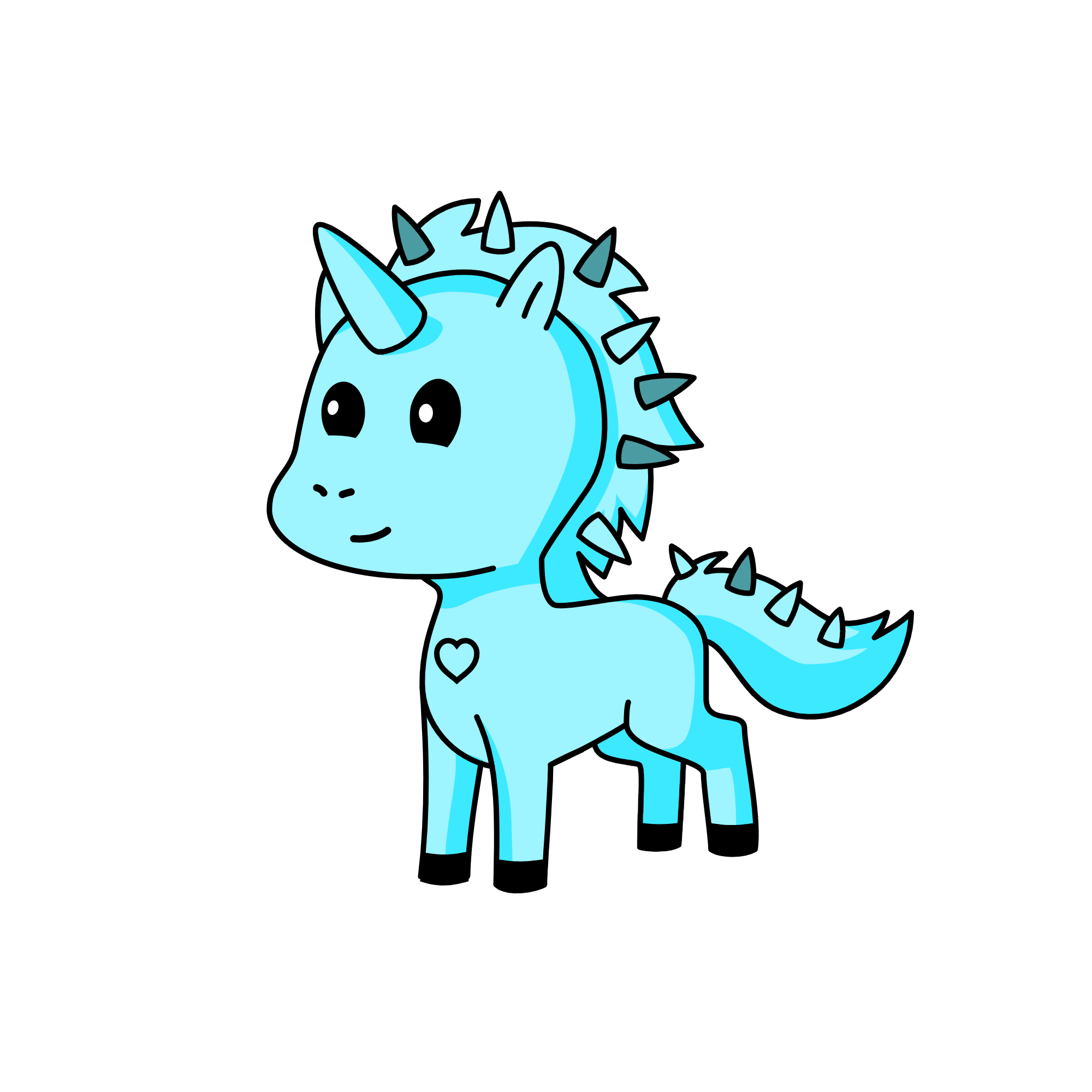 nervous6, the unicorn