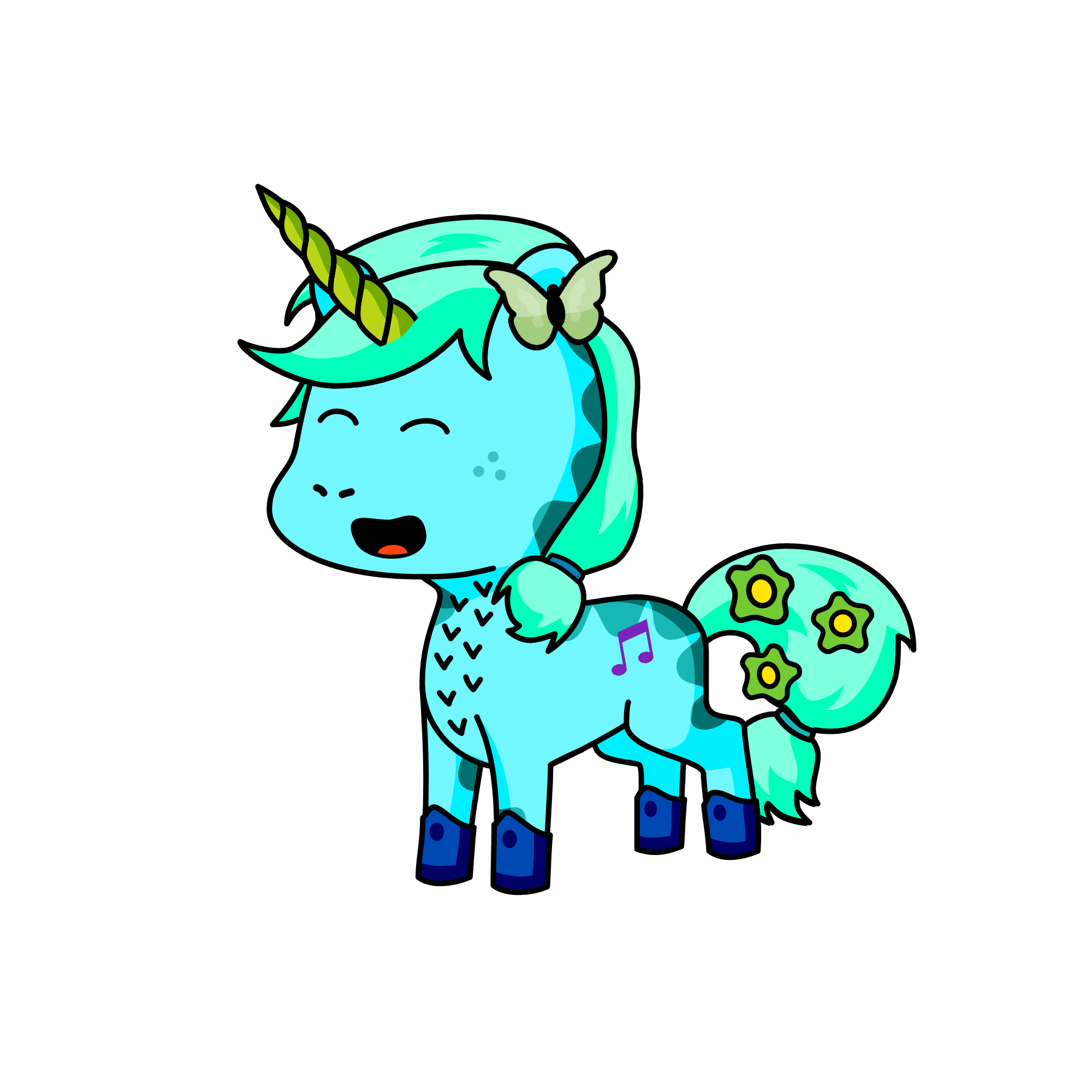 beauty, the unicorn