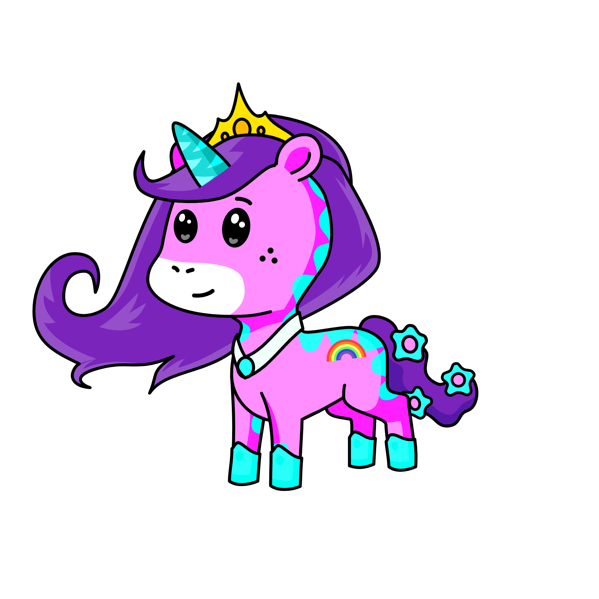 flufball, the unicorn