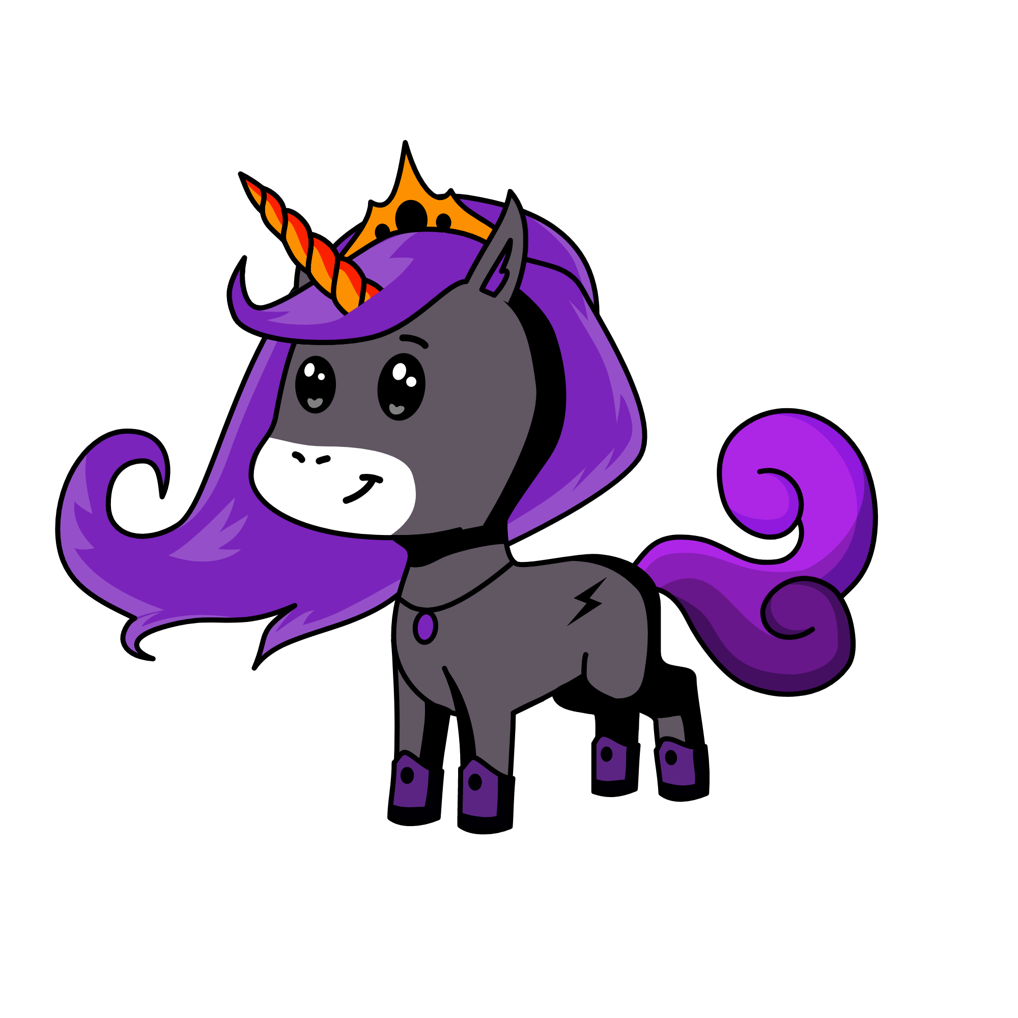 Ydialy, the unicorn