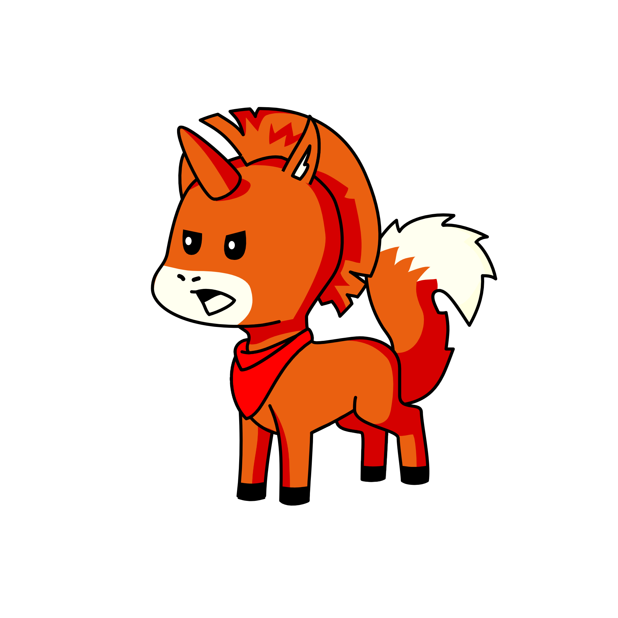 foxie, the unicorn