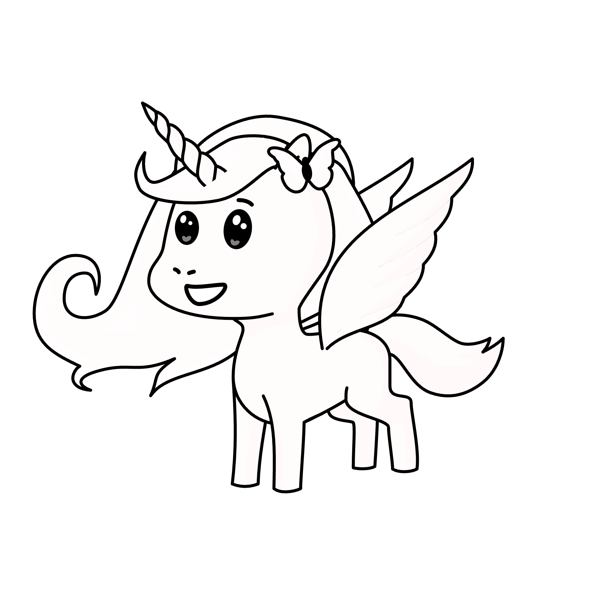 White Night, the unicorn