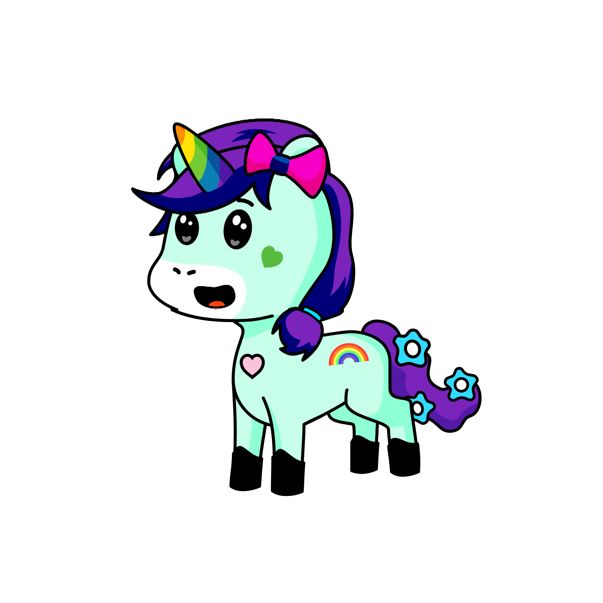 Mini, the unicorn
