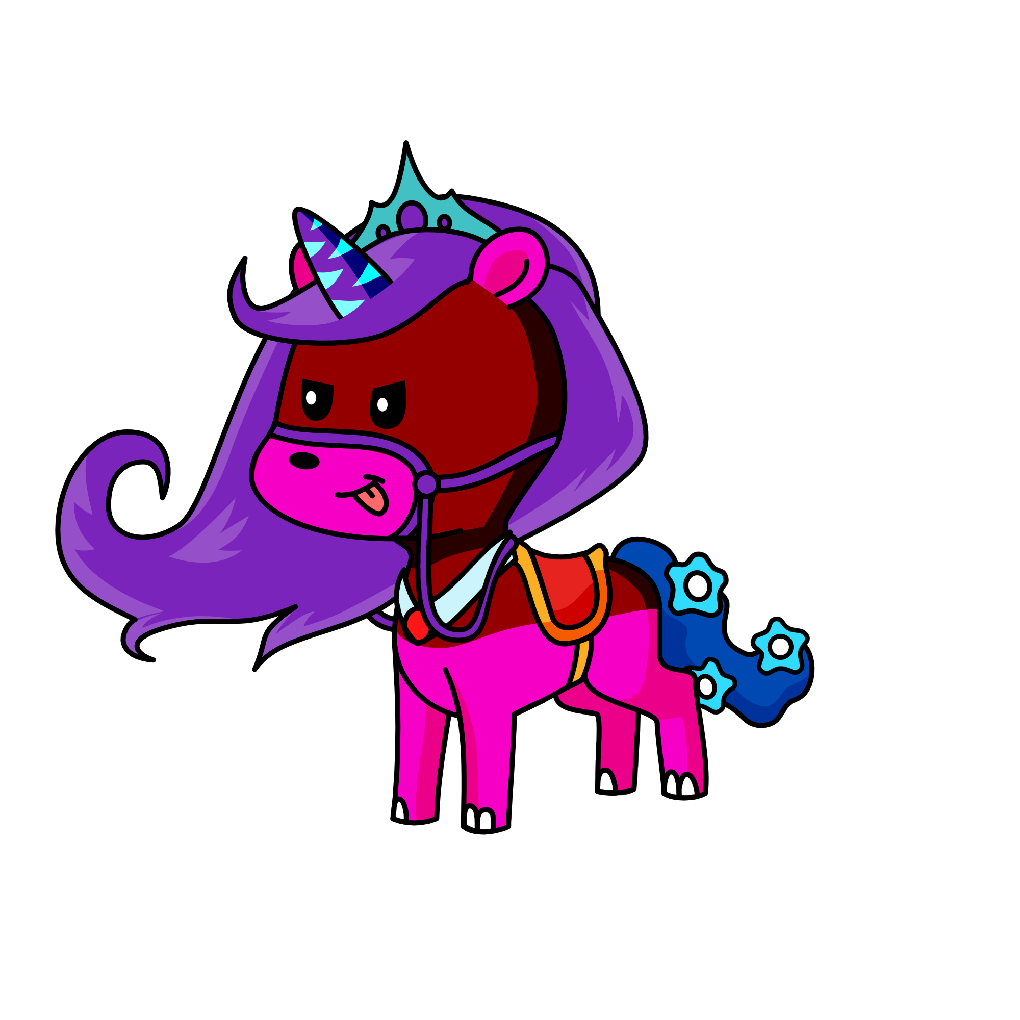 Pops H.Mary, the unicorn