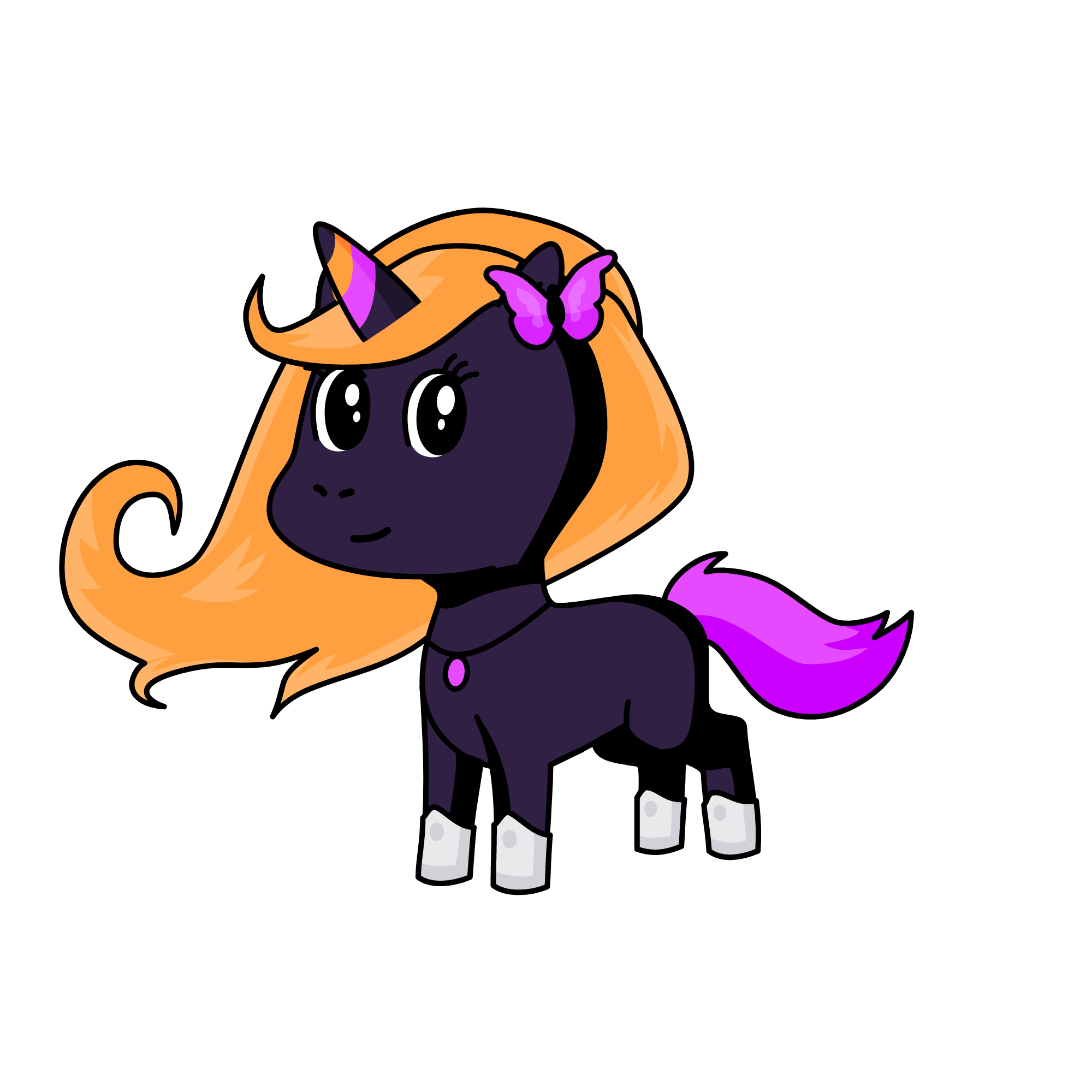 Lolbit, the unicorn