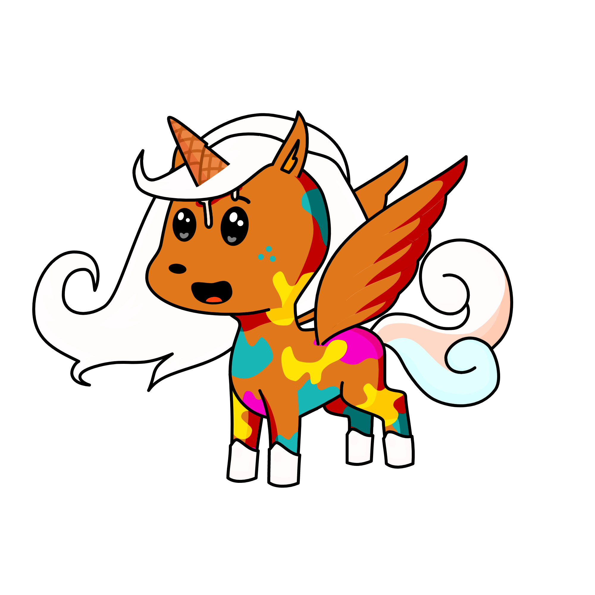 Ice Cream , the unicorn