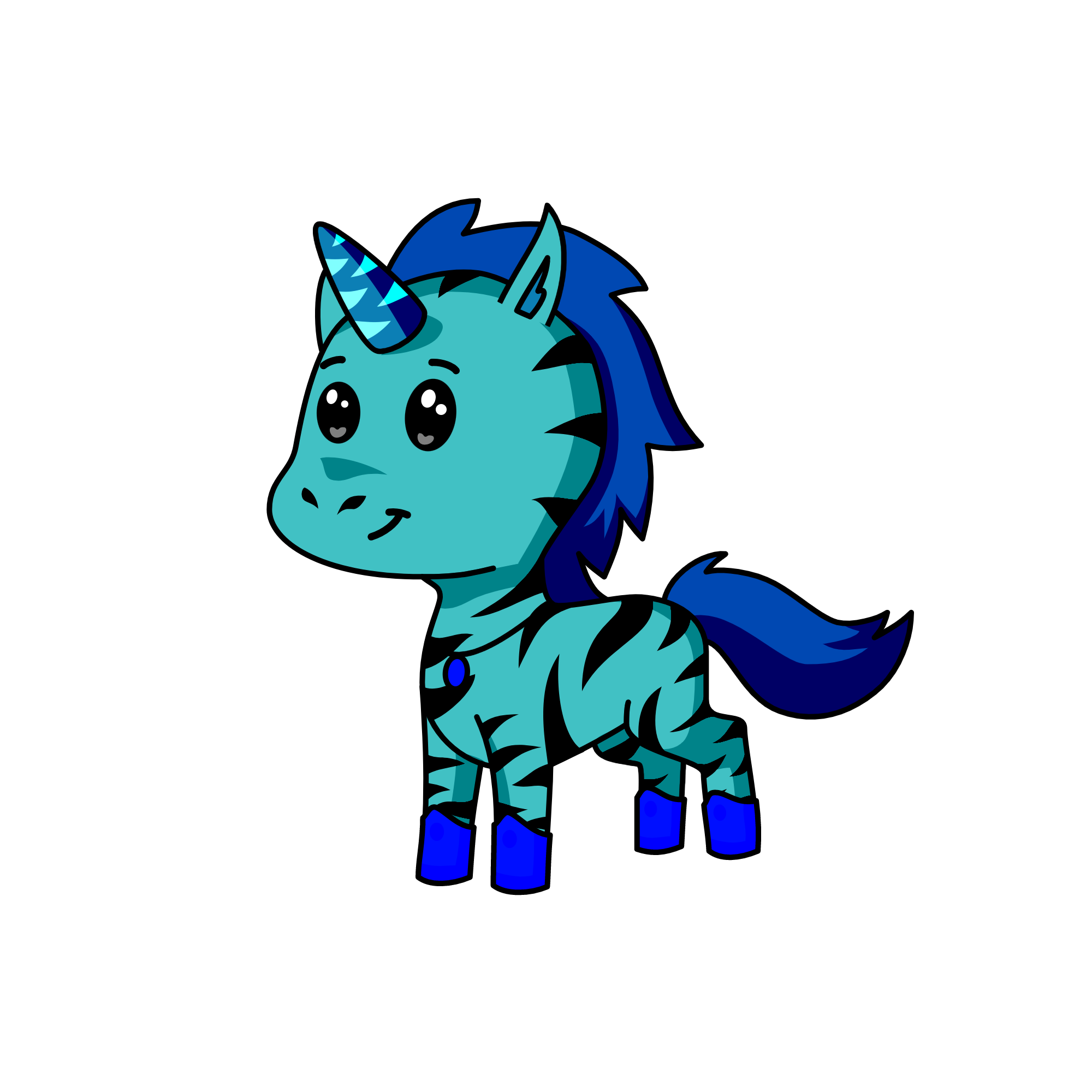 Nevasca, the unicorn