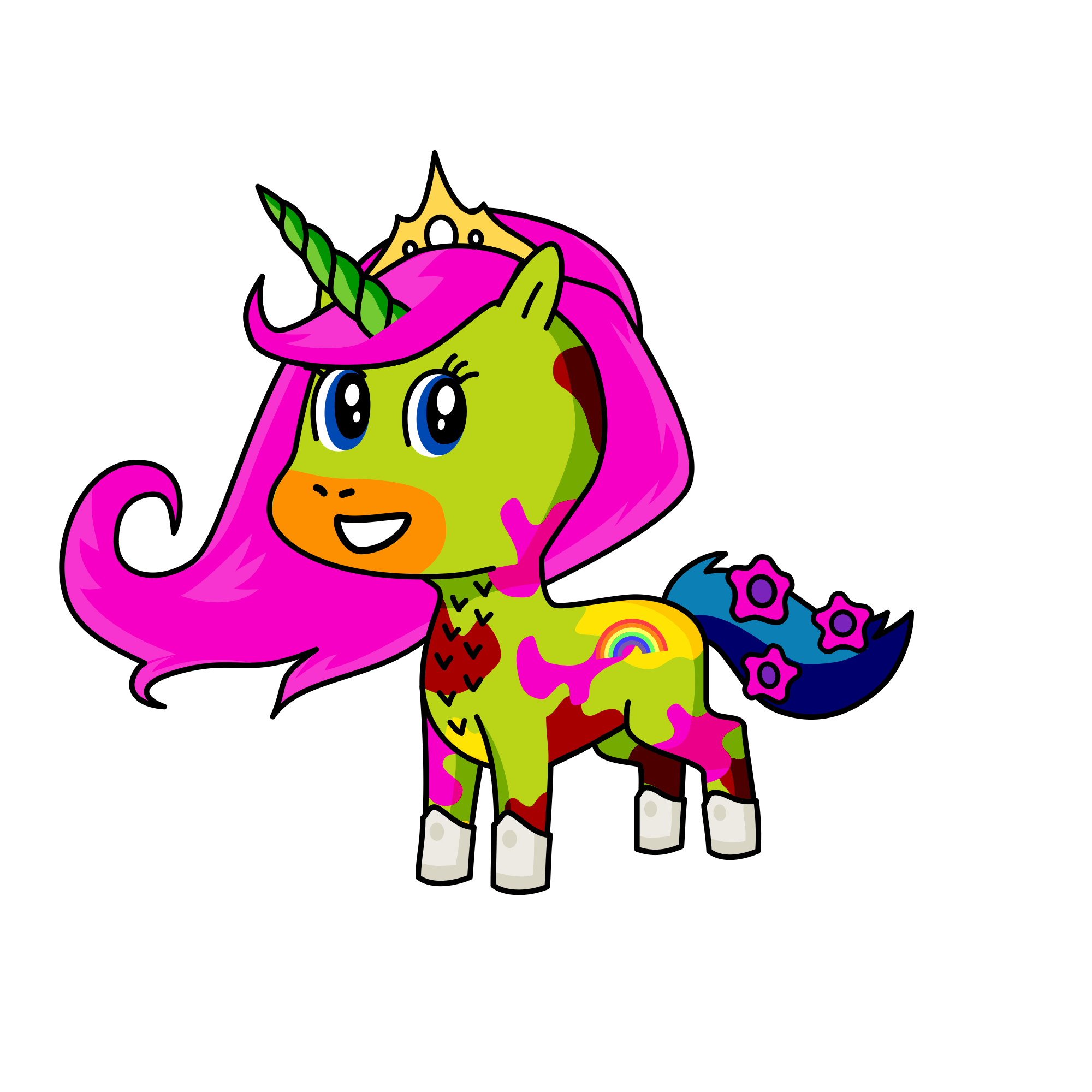 Lilly, the unicorn