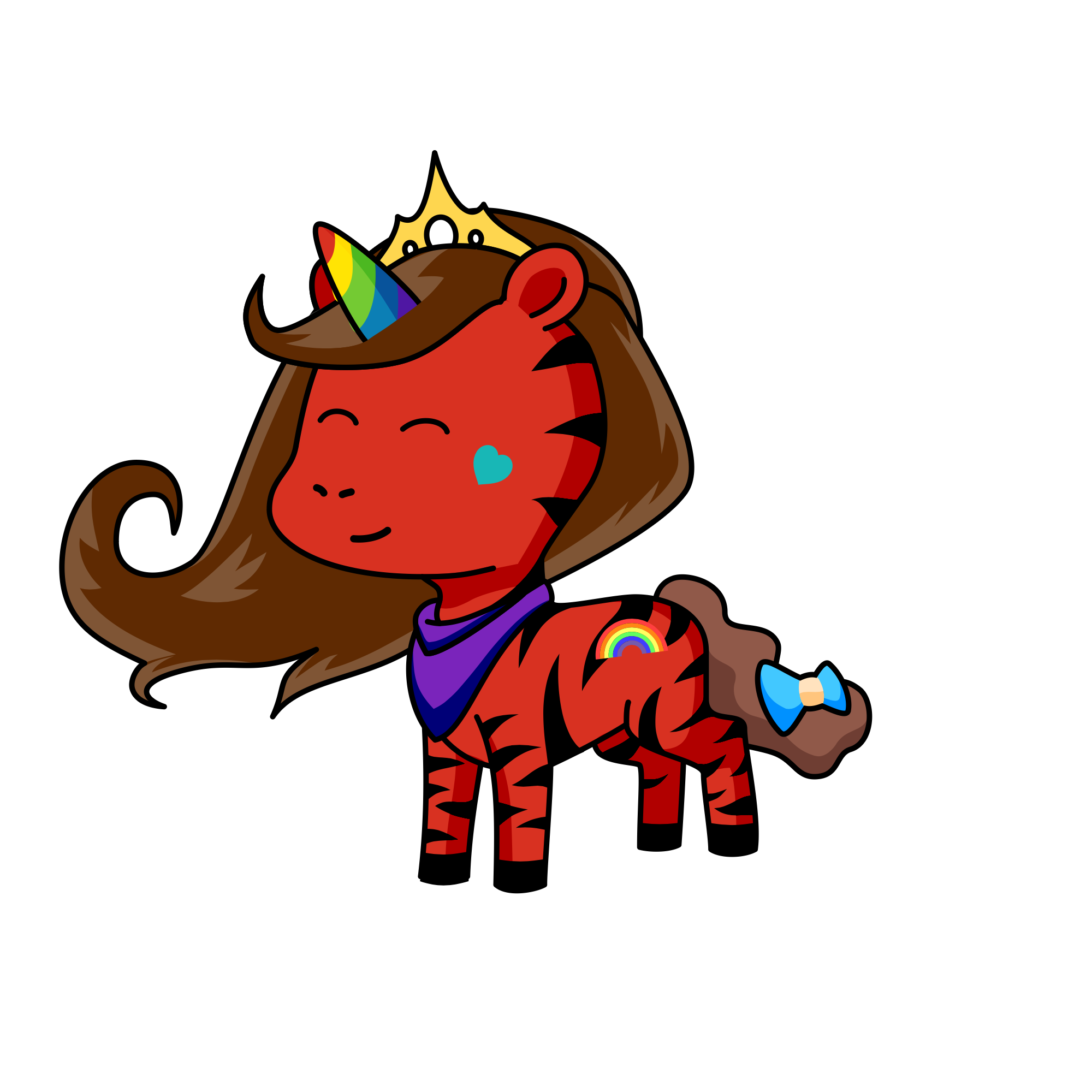 Ember, the unicorn