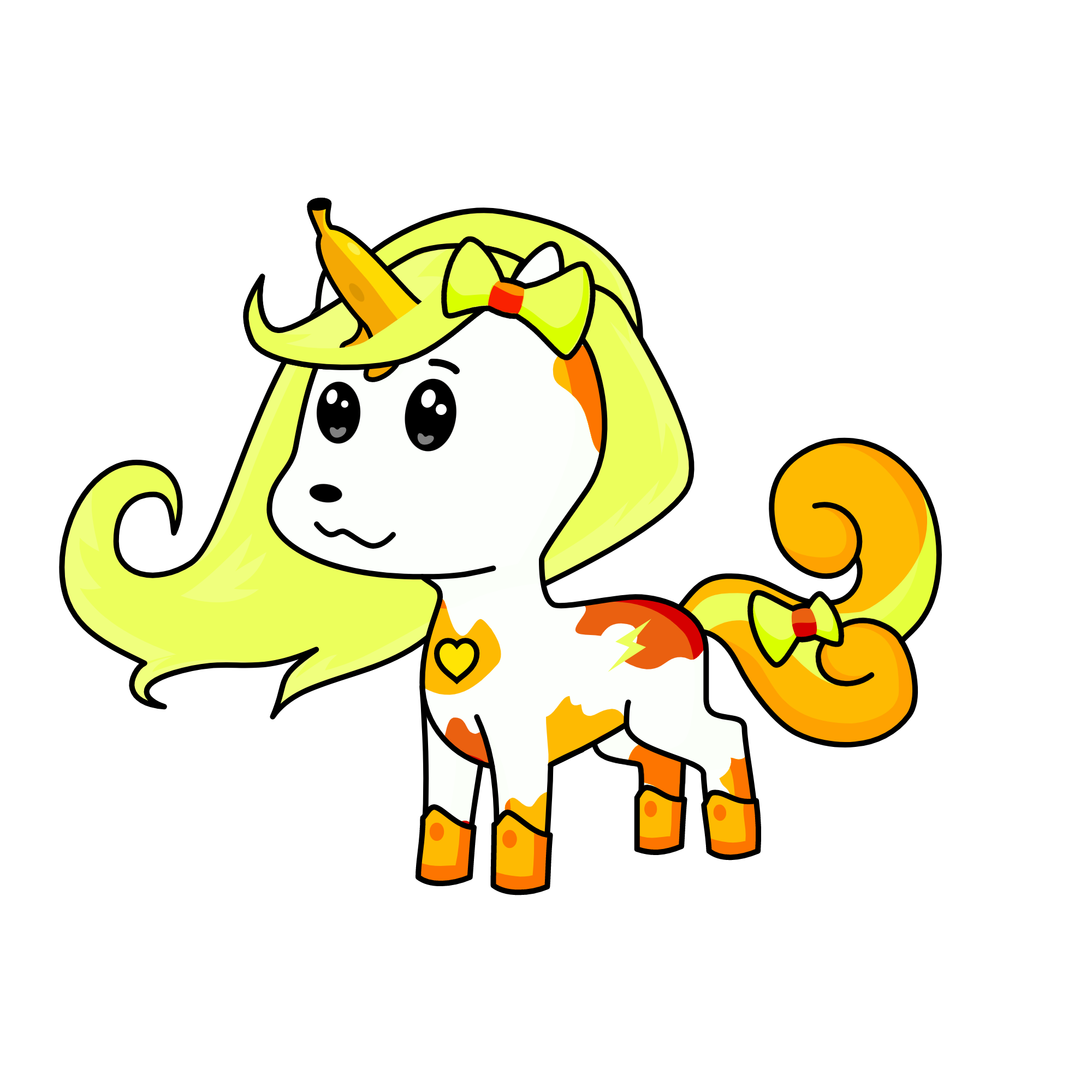 raja kuning, the unicorn