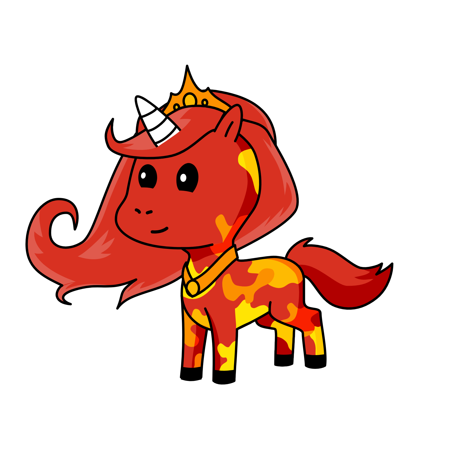 Princess sunset, the unicorn