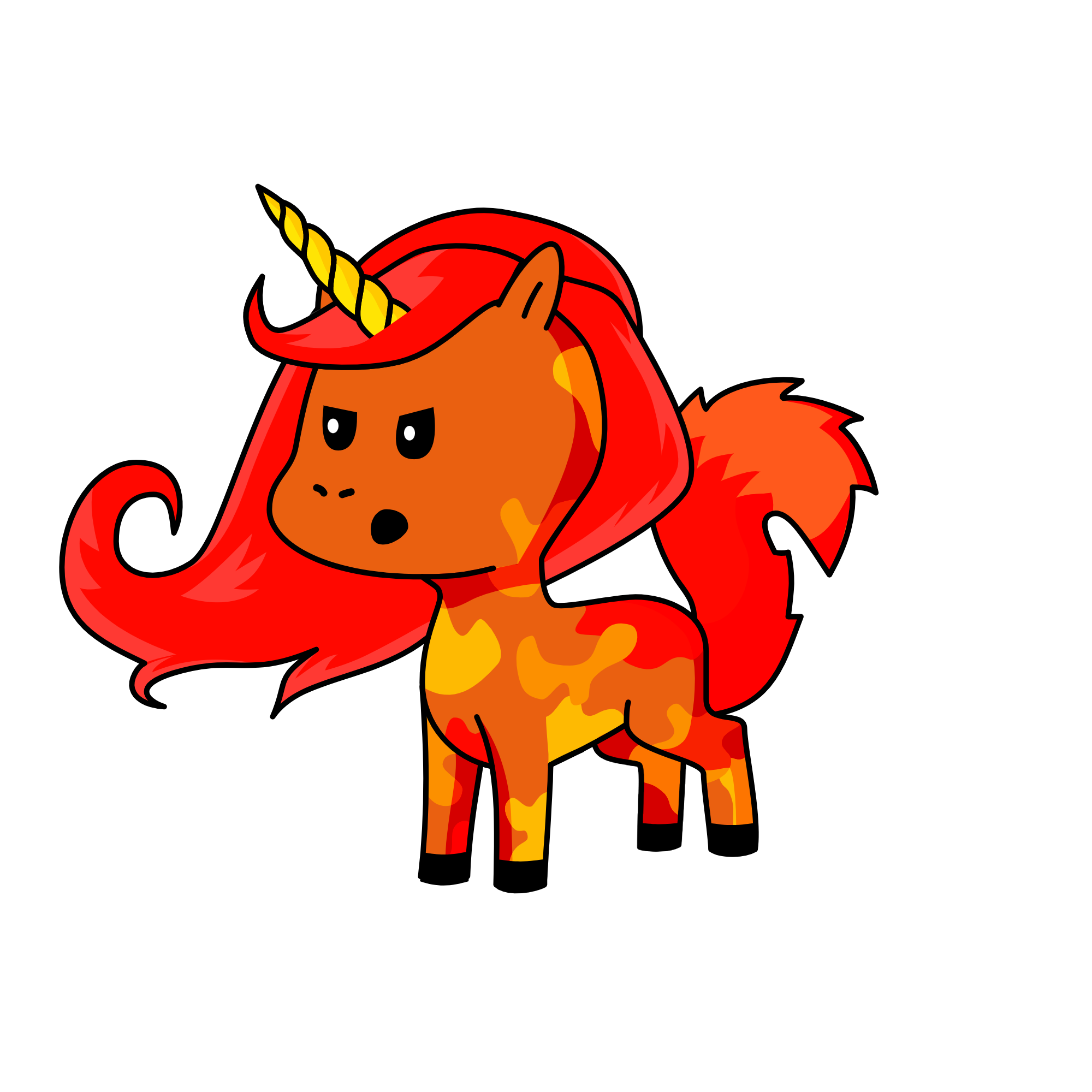 YOU MADE ME MAD I WANT TO KILL YOU BRIANNA, the unicorn