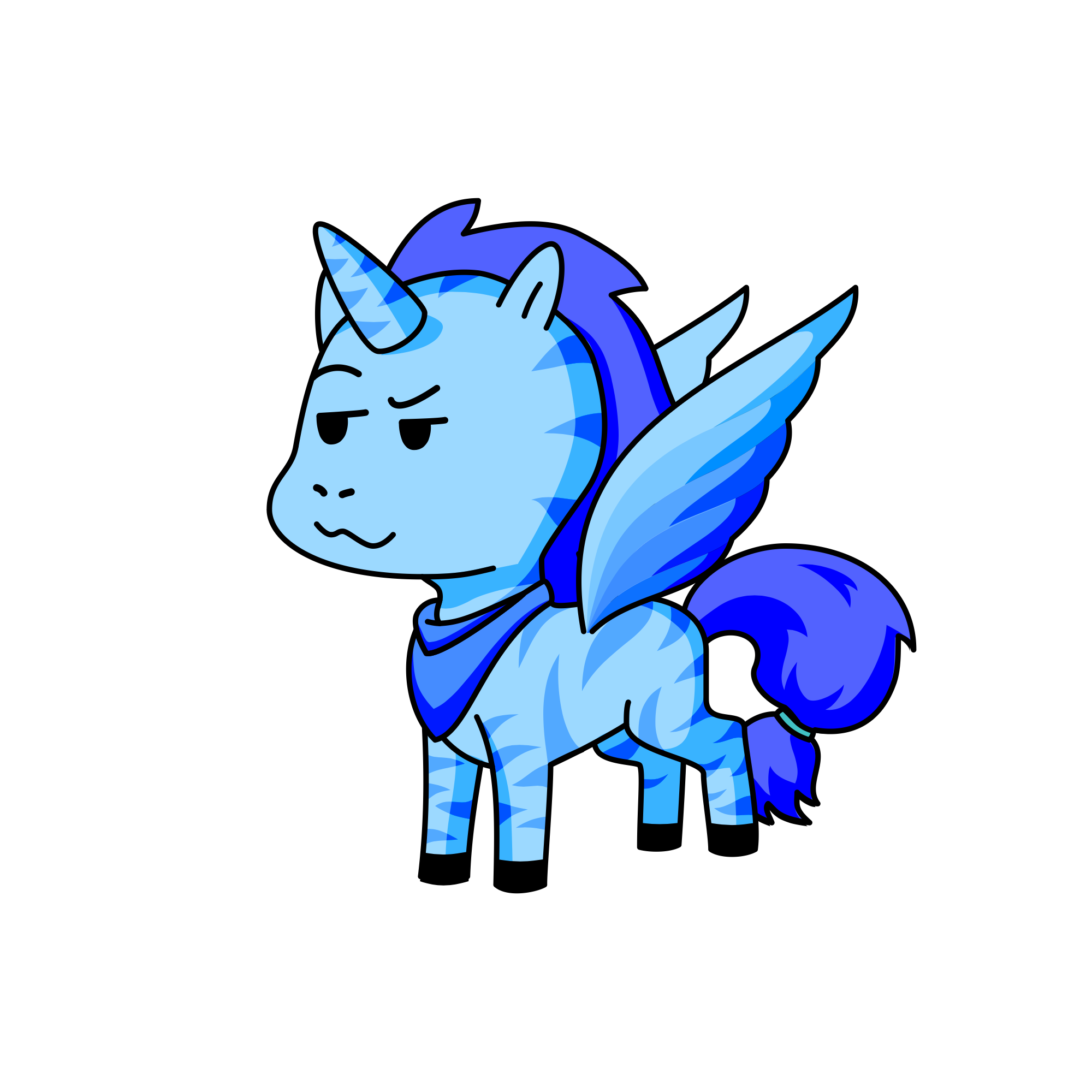 Stripe boi, the unicorn