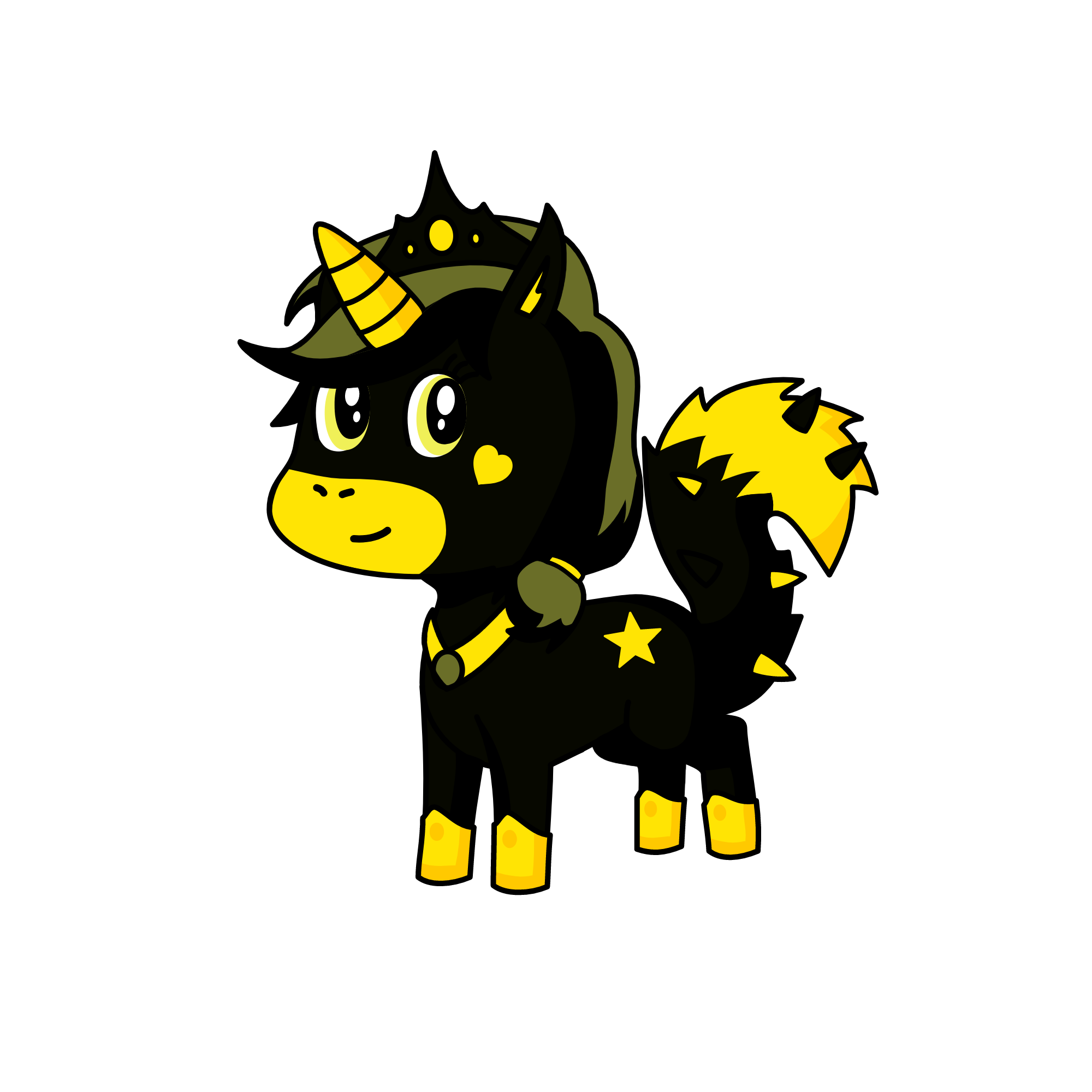 Grad, the unicorn