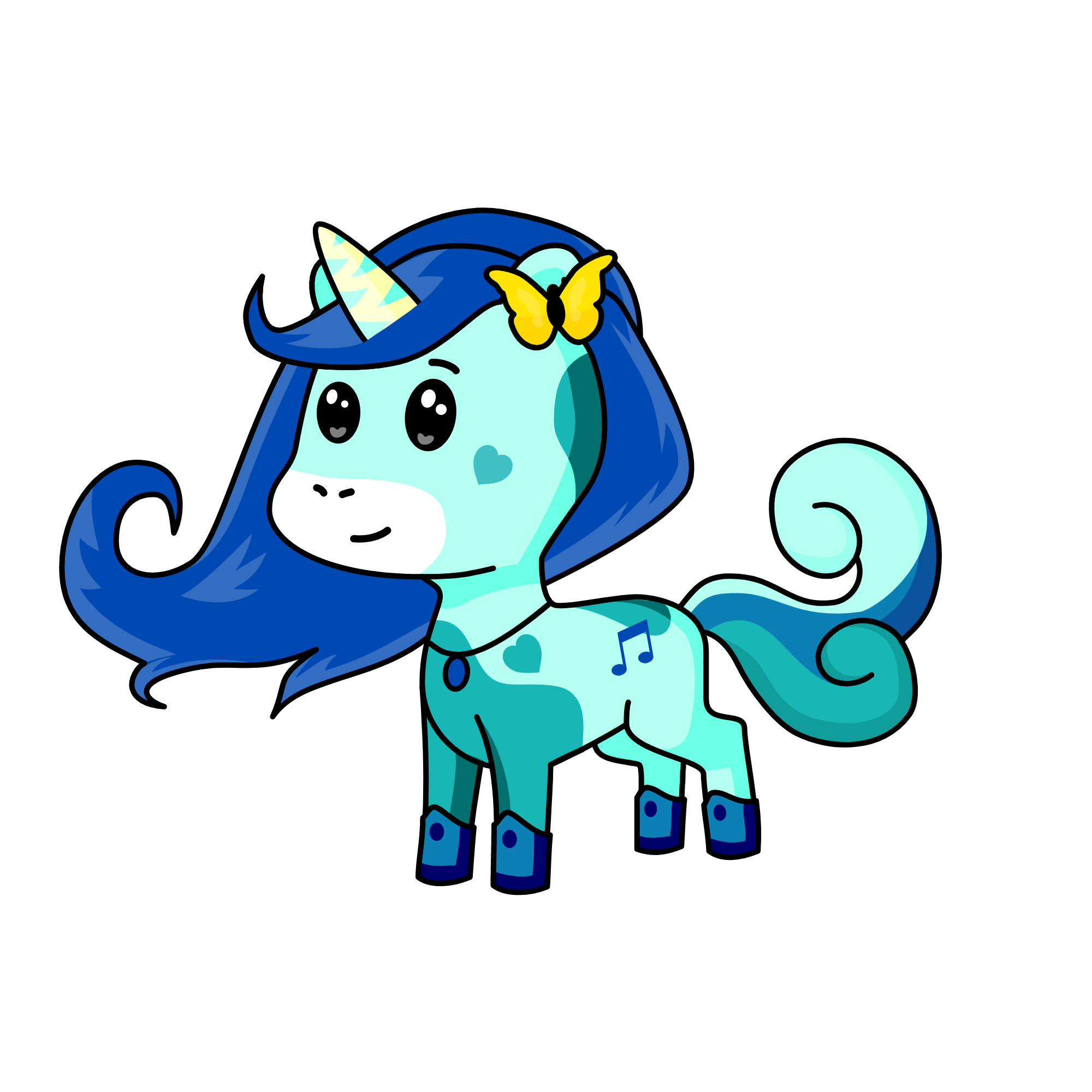 Clarra, the unicorn