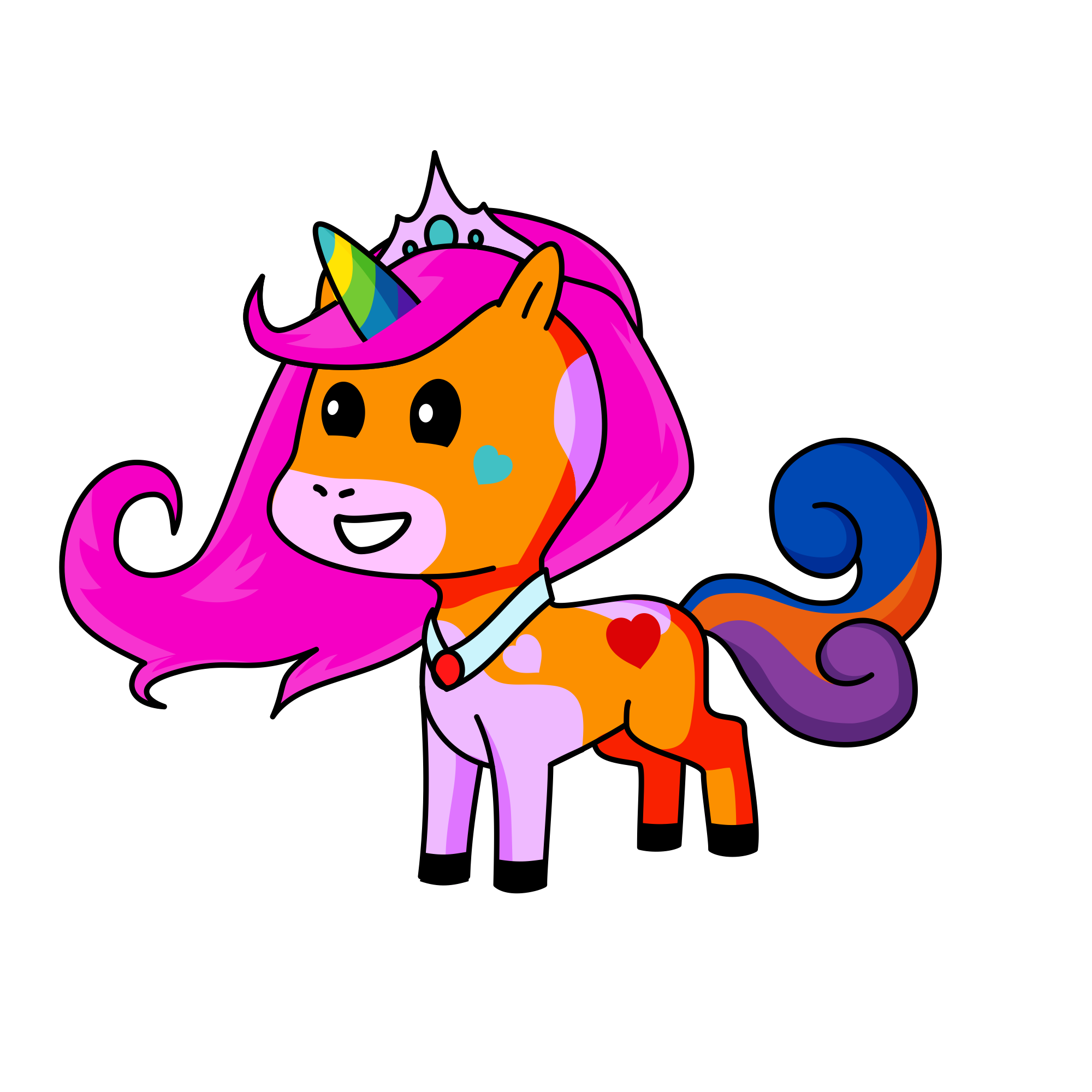 Silvia, the unicorn