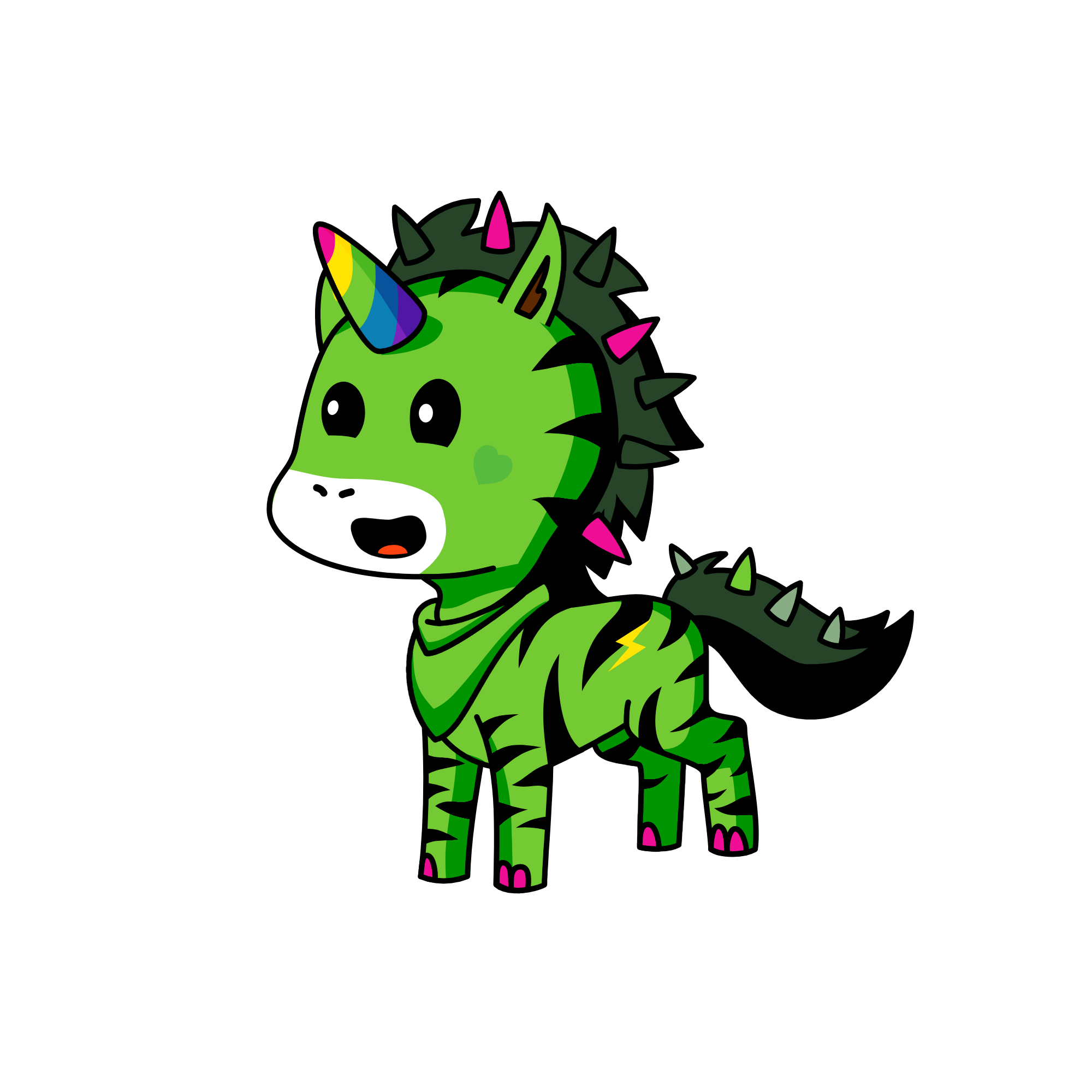 kitty, the unicorn