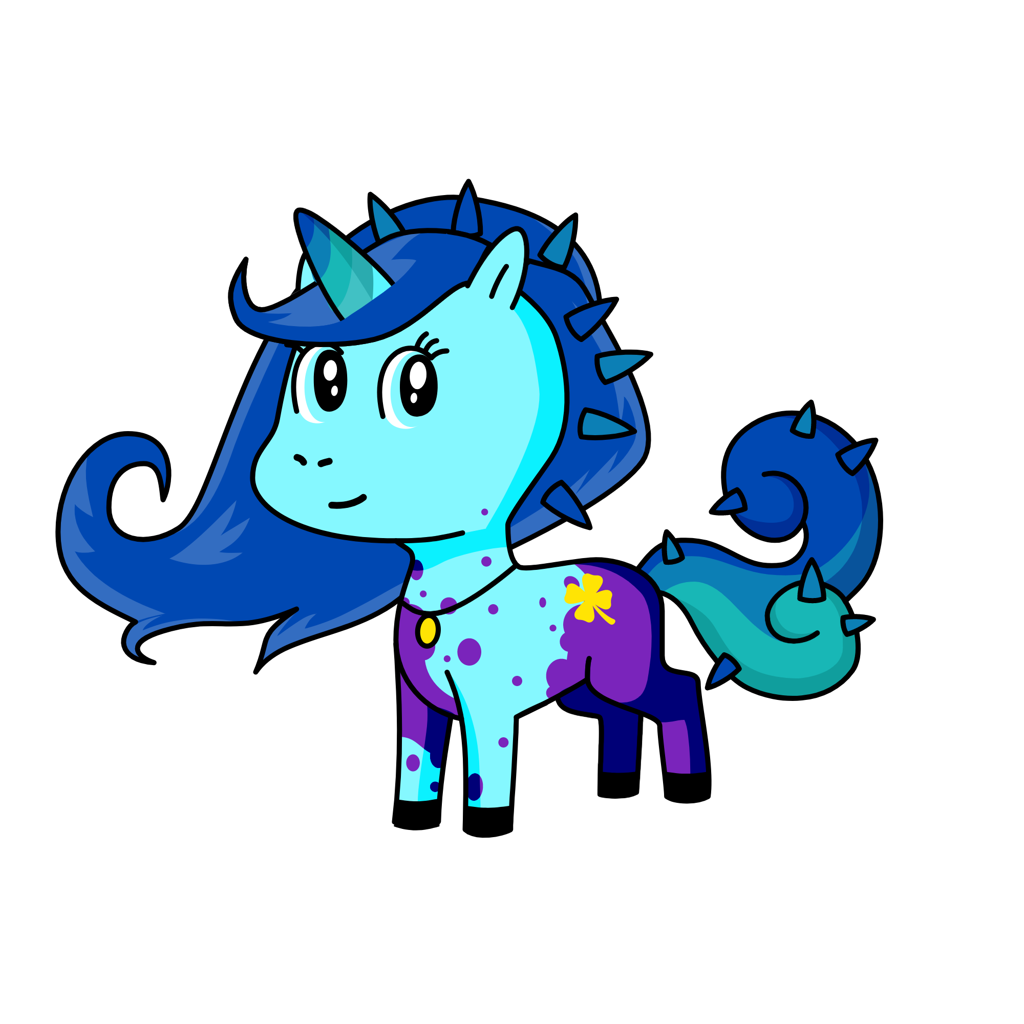 Charm, the unicorn