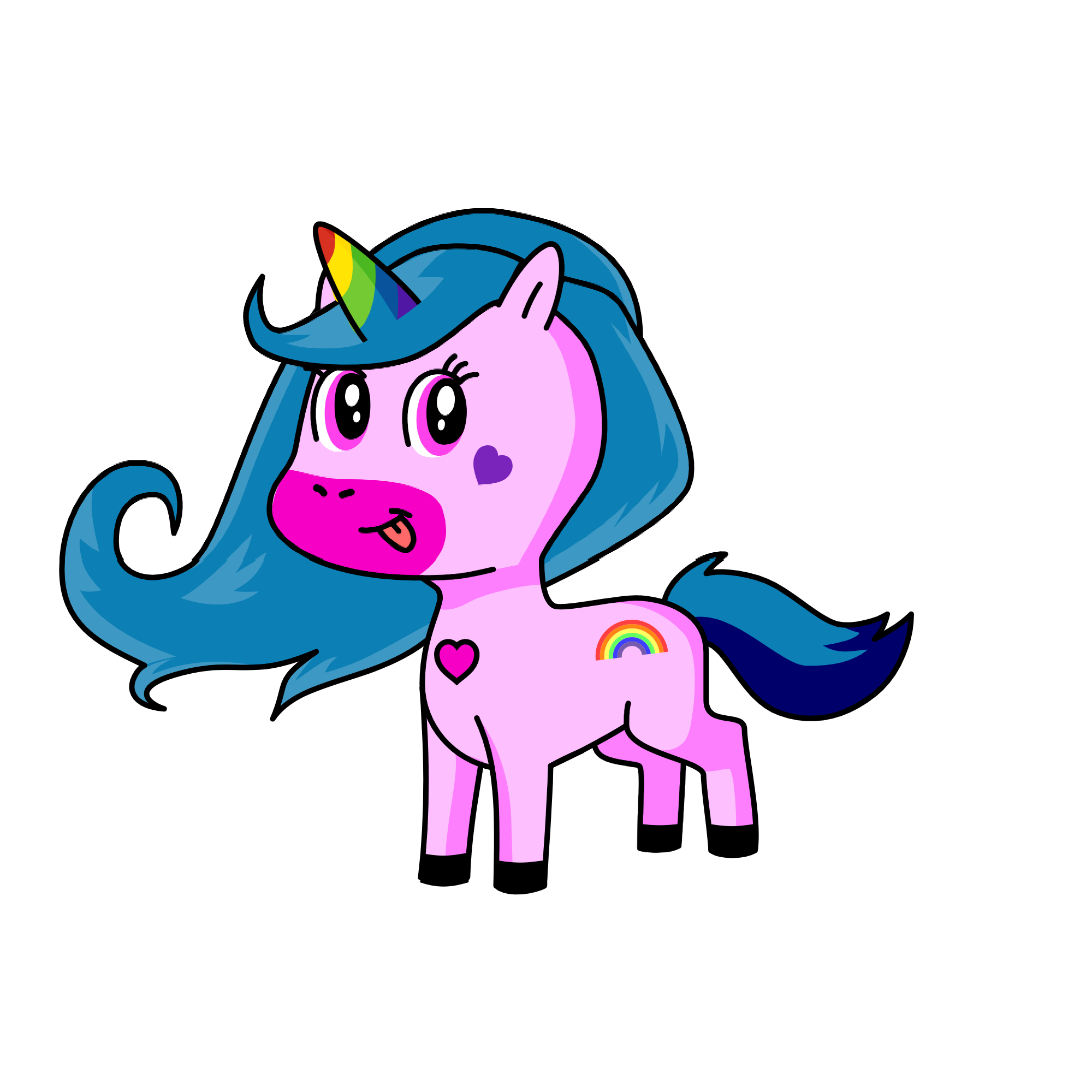 Unipoo, the unicorn