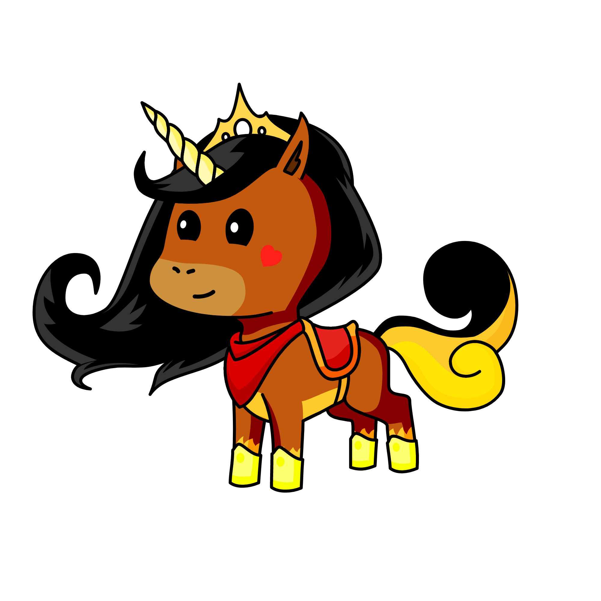 caninboll, the unicorn