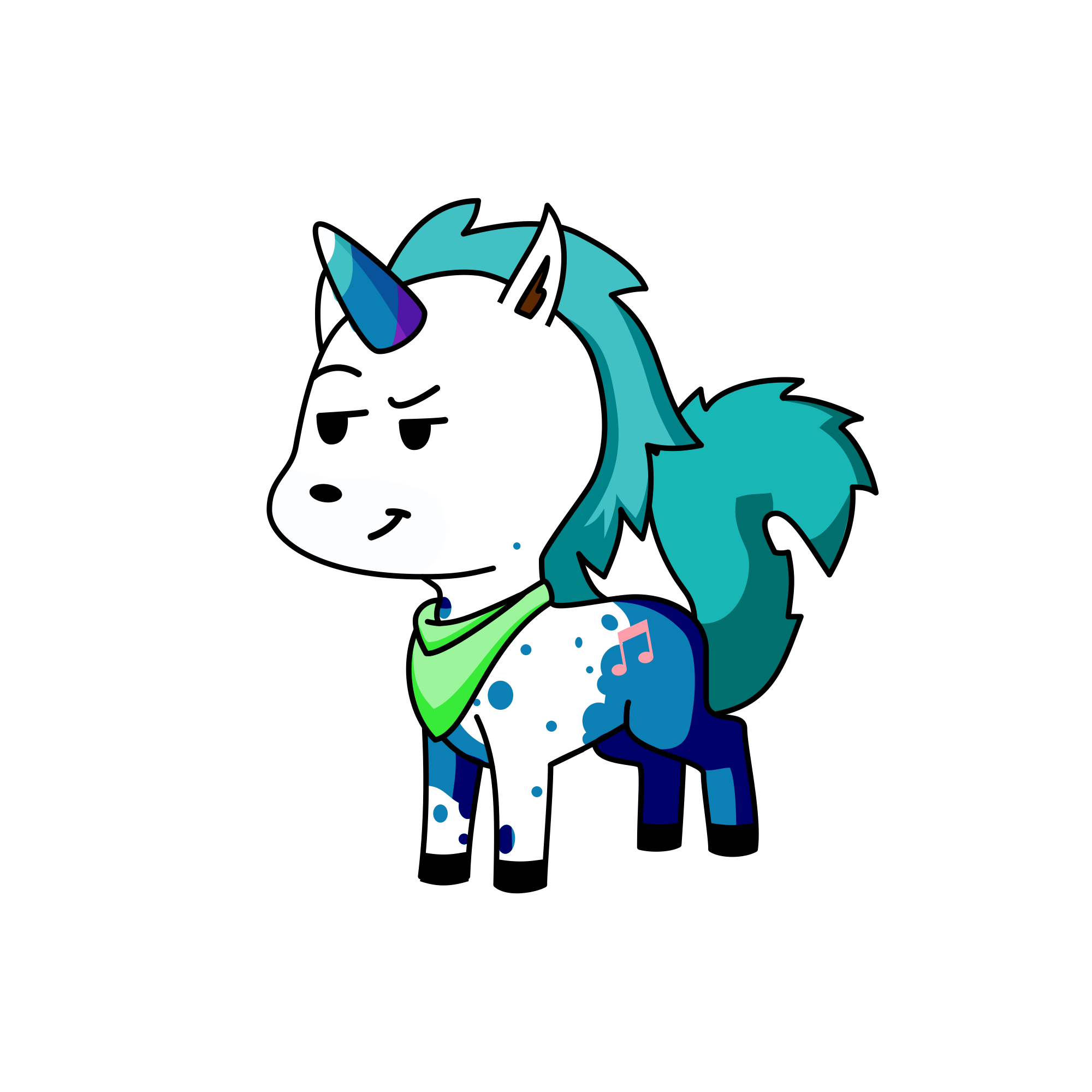 Sage, the unicorn