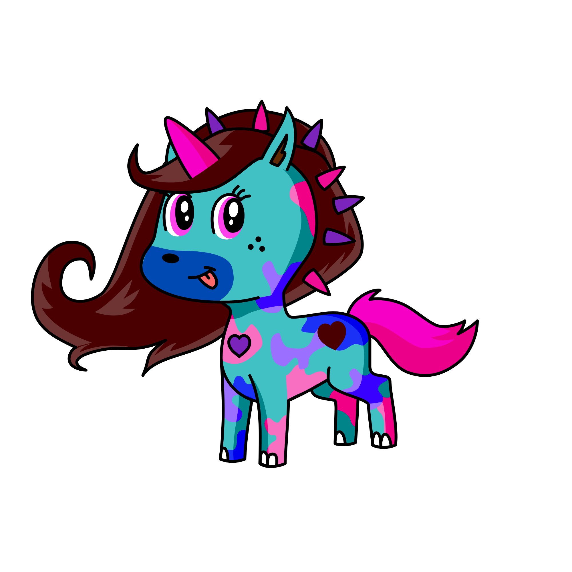 cacacaca, the unicorn