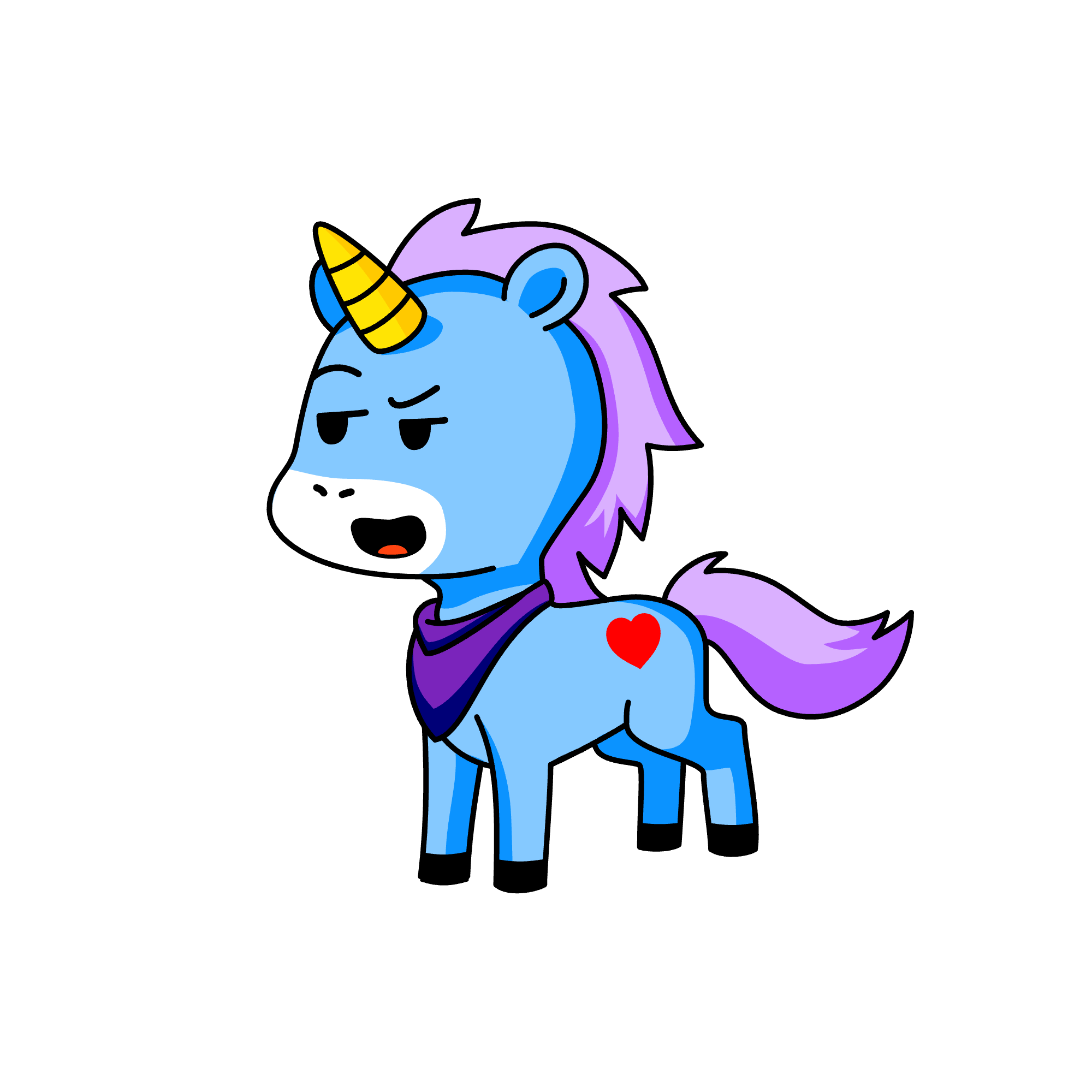 Sassy Sun Beamer, the unicorn