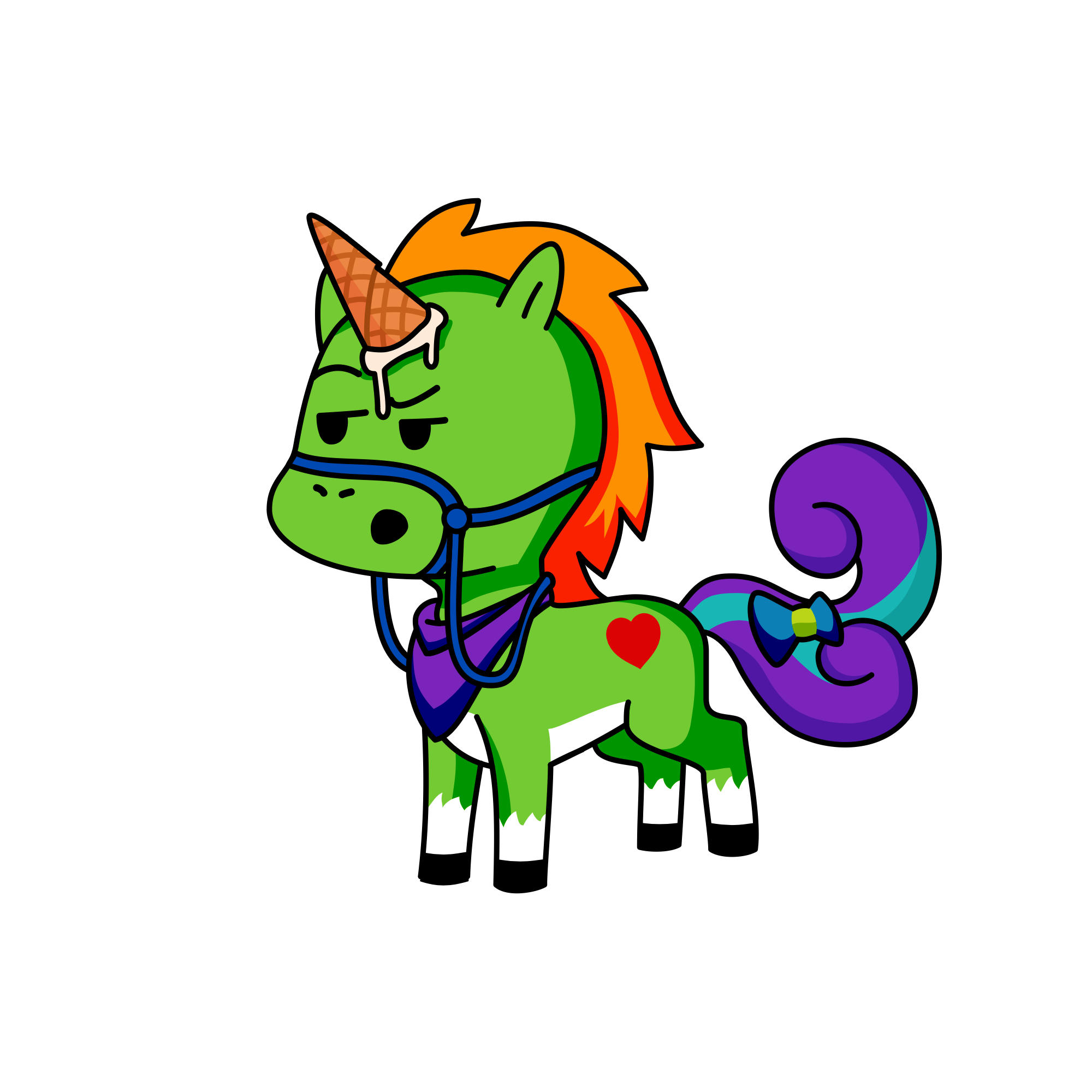 Yay(a horse), the unicorn