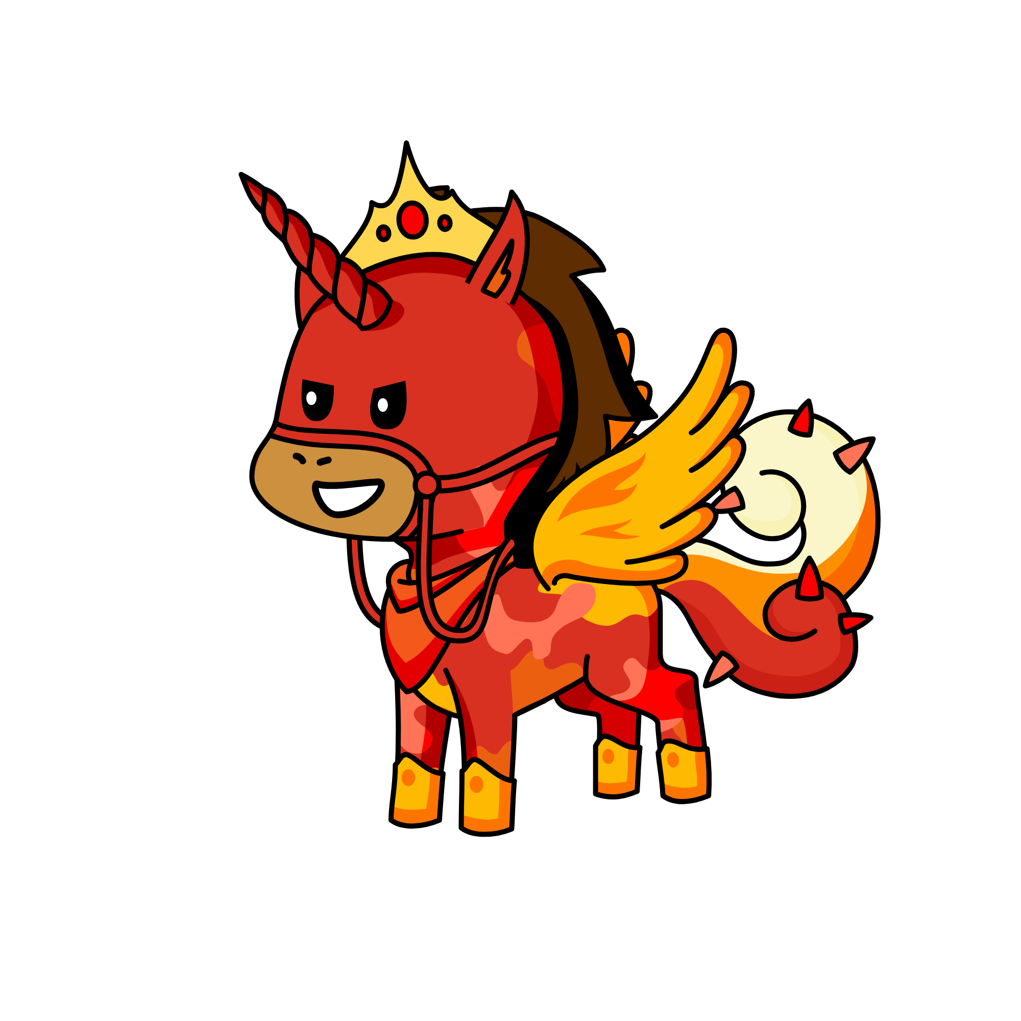 FIERY, the unicorn