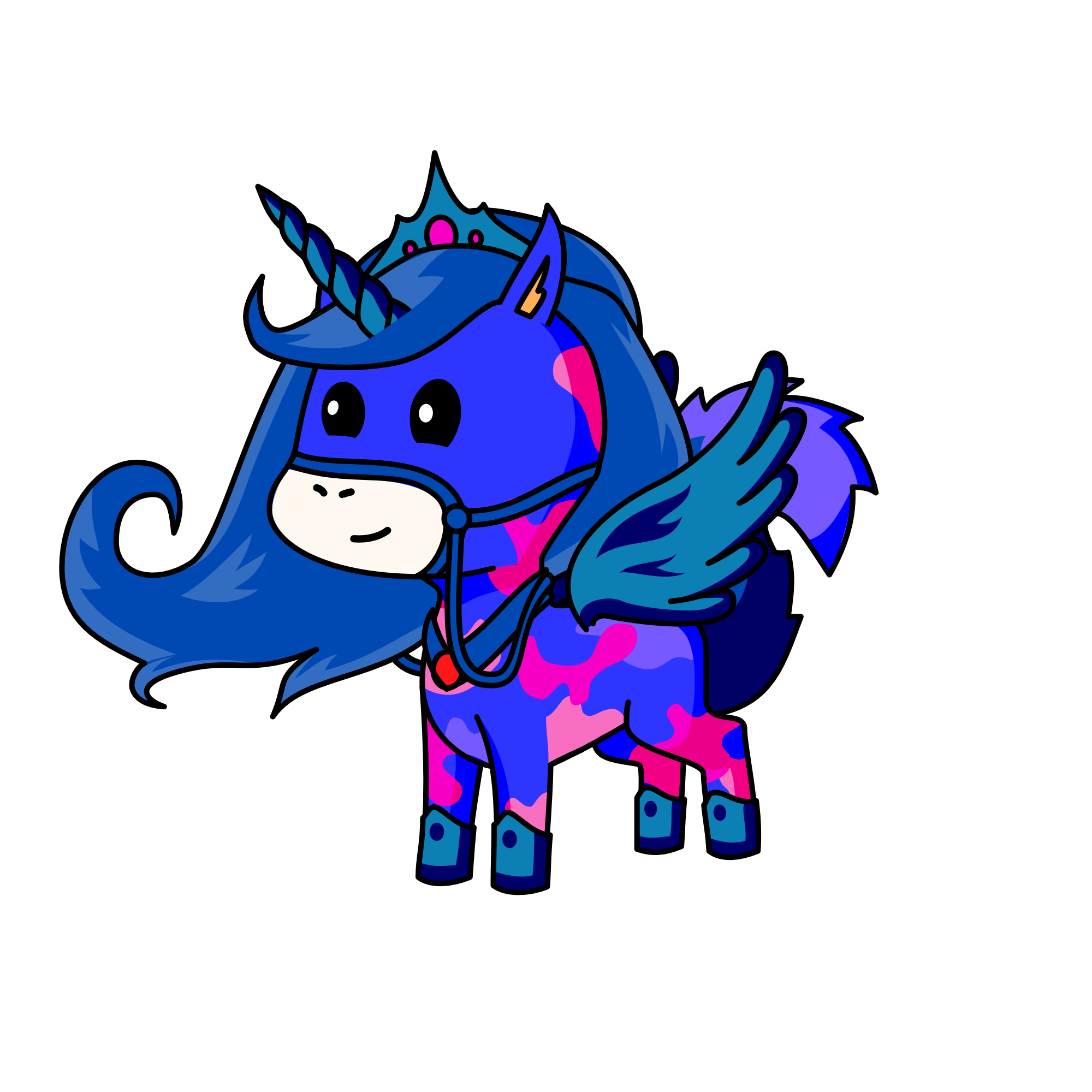 Midnight, the unicorn