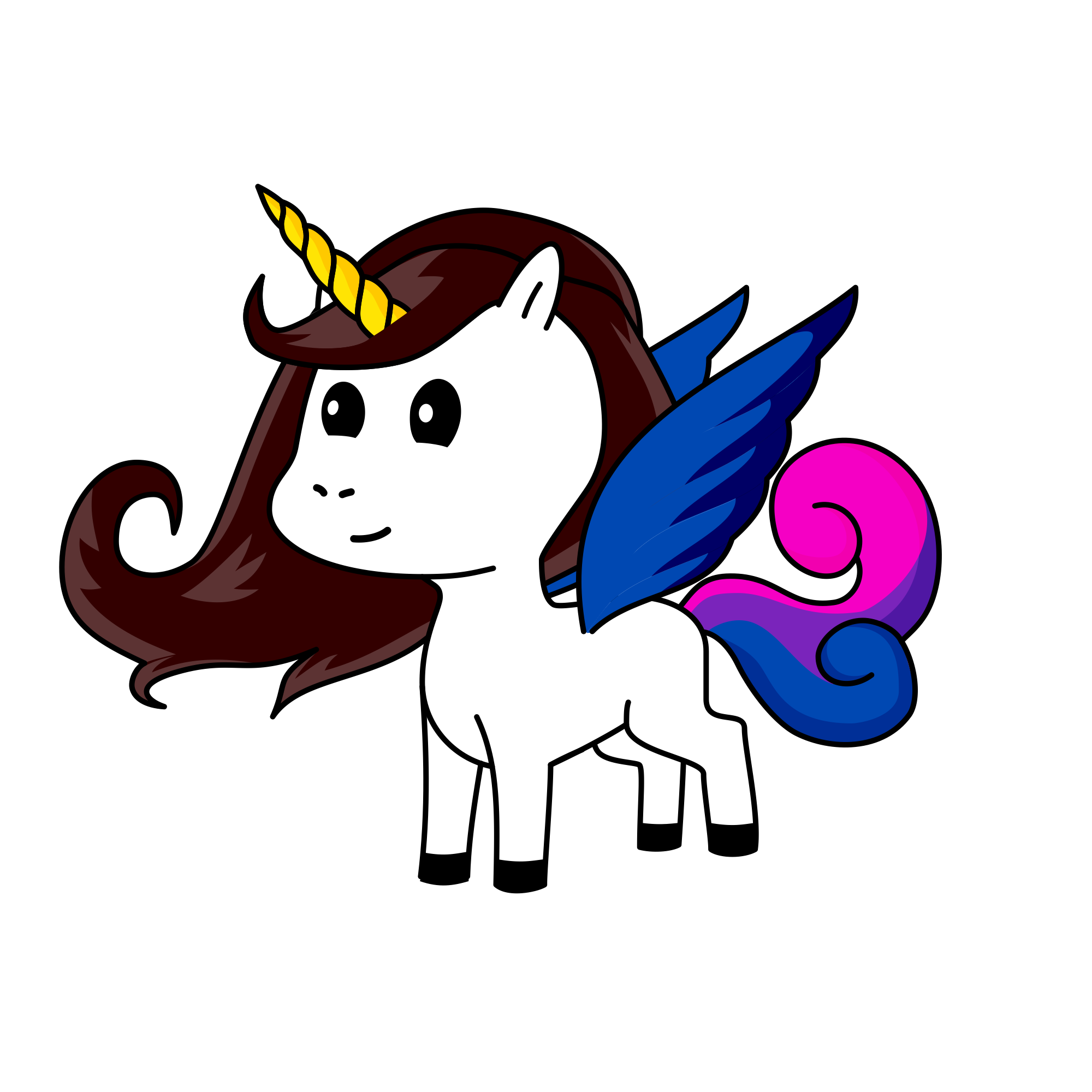 Hazel, the unicorn