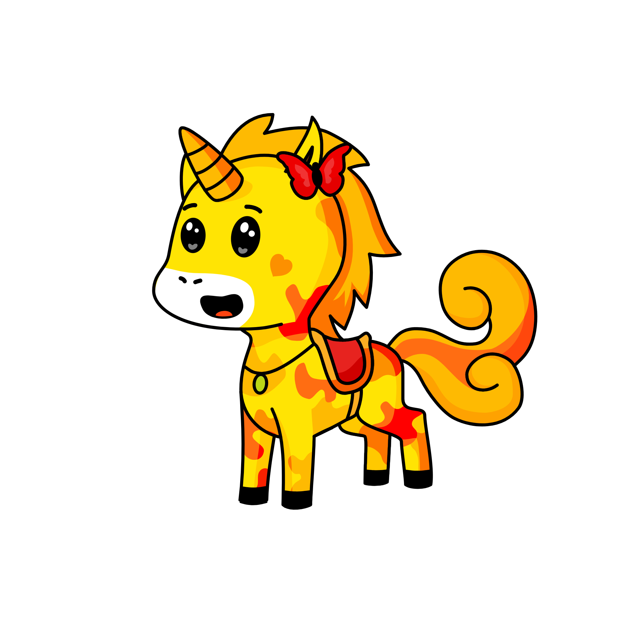 Sunny Blossom, the unicorn