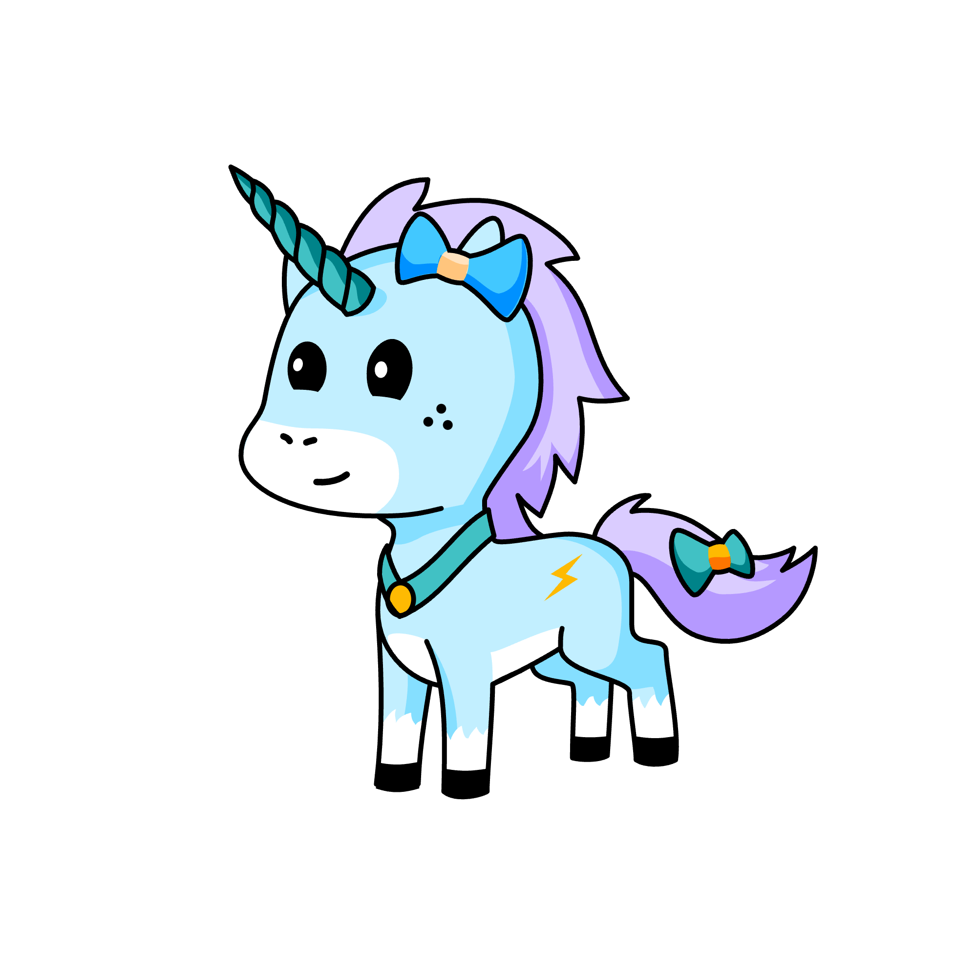 sunny cloudchaser, the unicorn