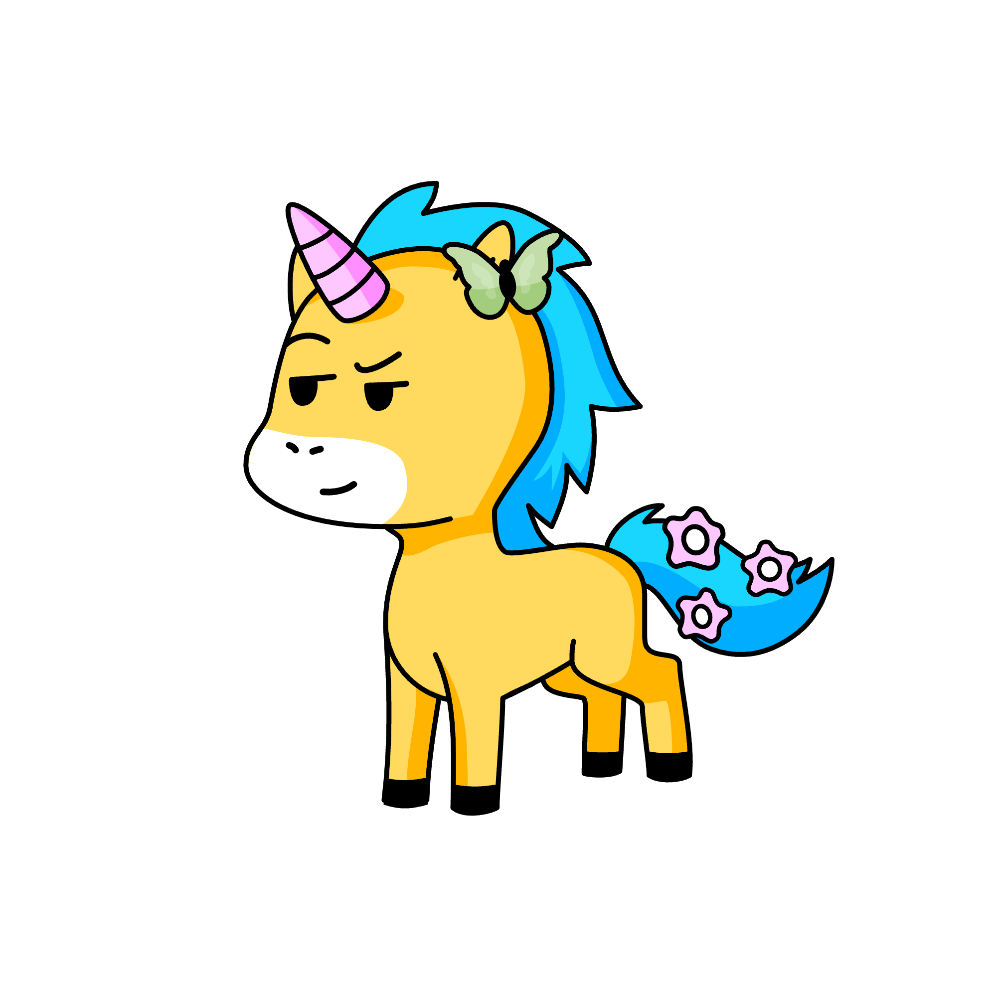 Sassy Moonbeamer, the unicorn