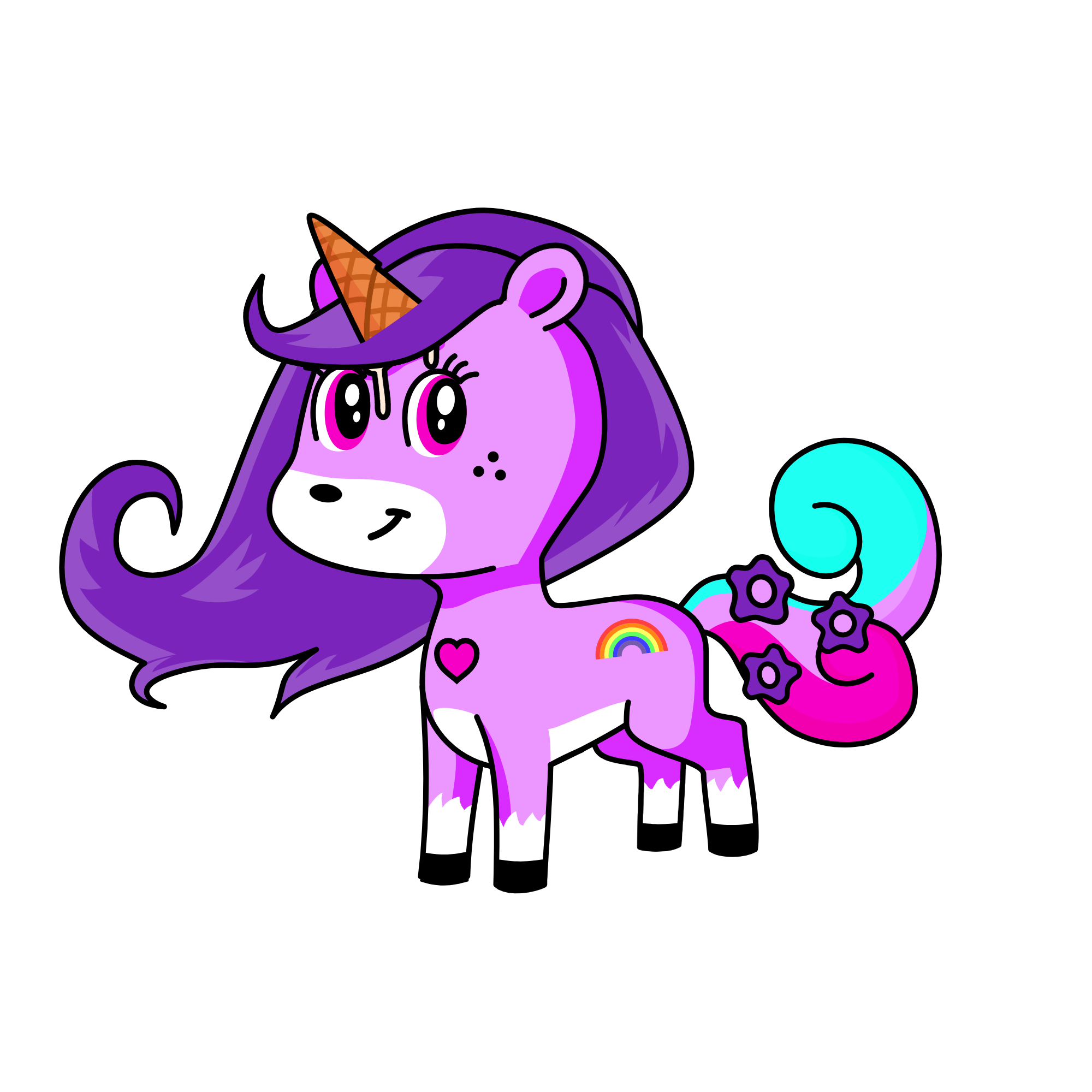 Magic, the unicorn