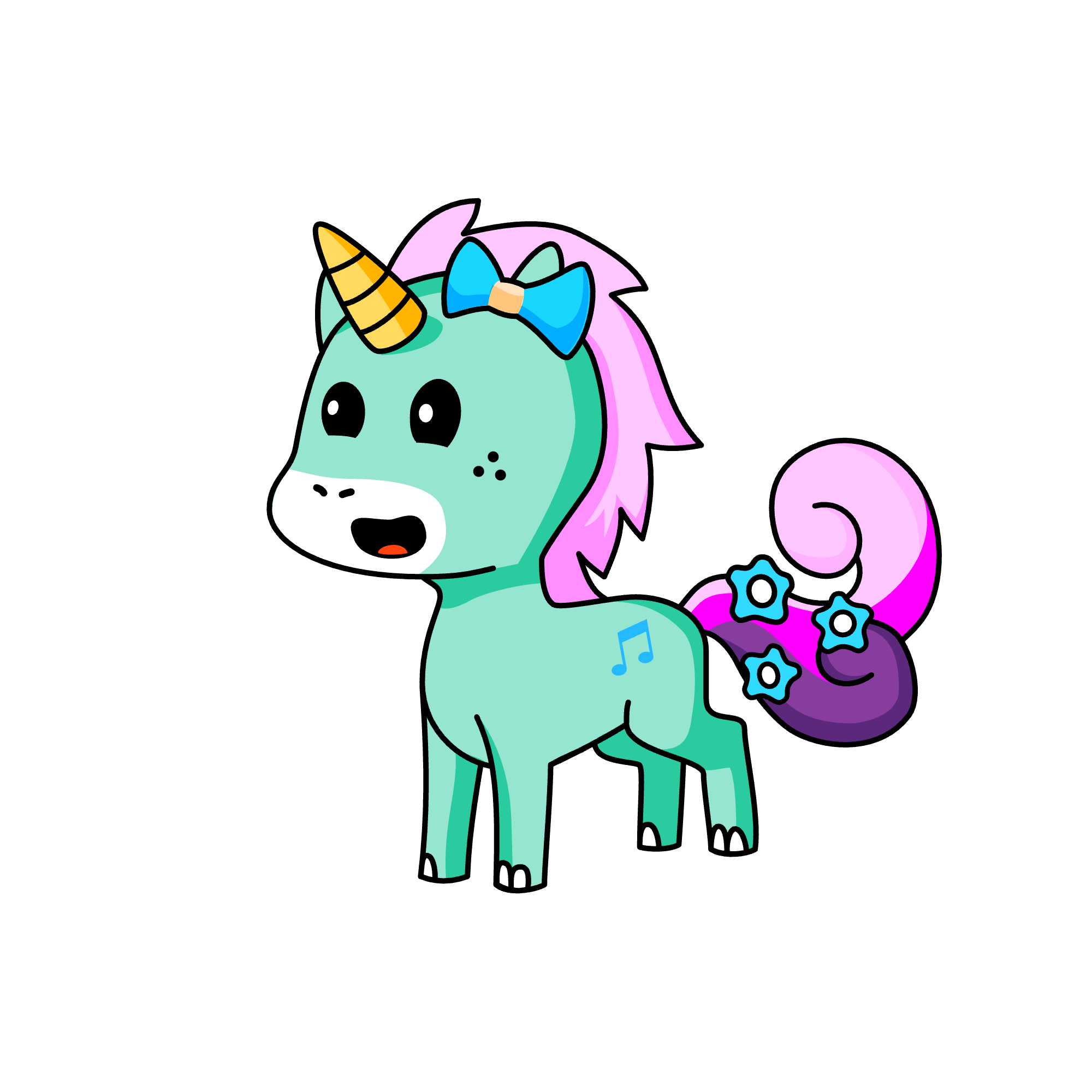 twinkle cottoncandy, the unicorn