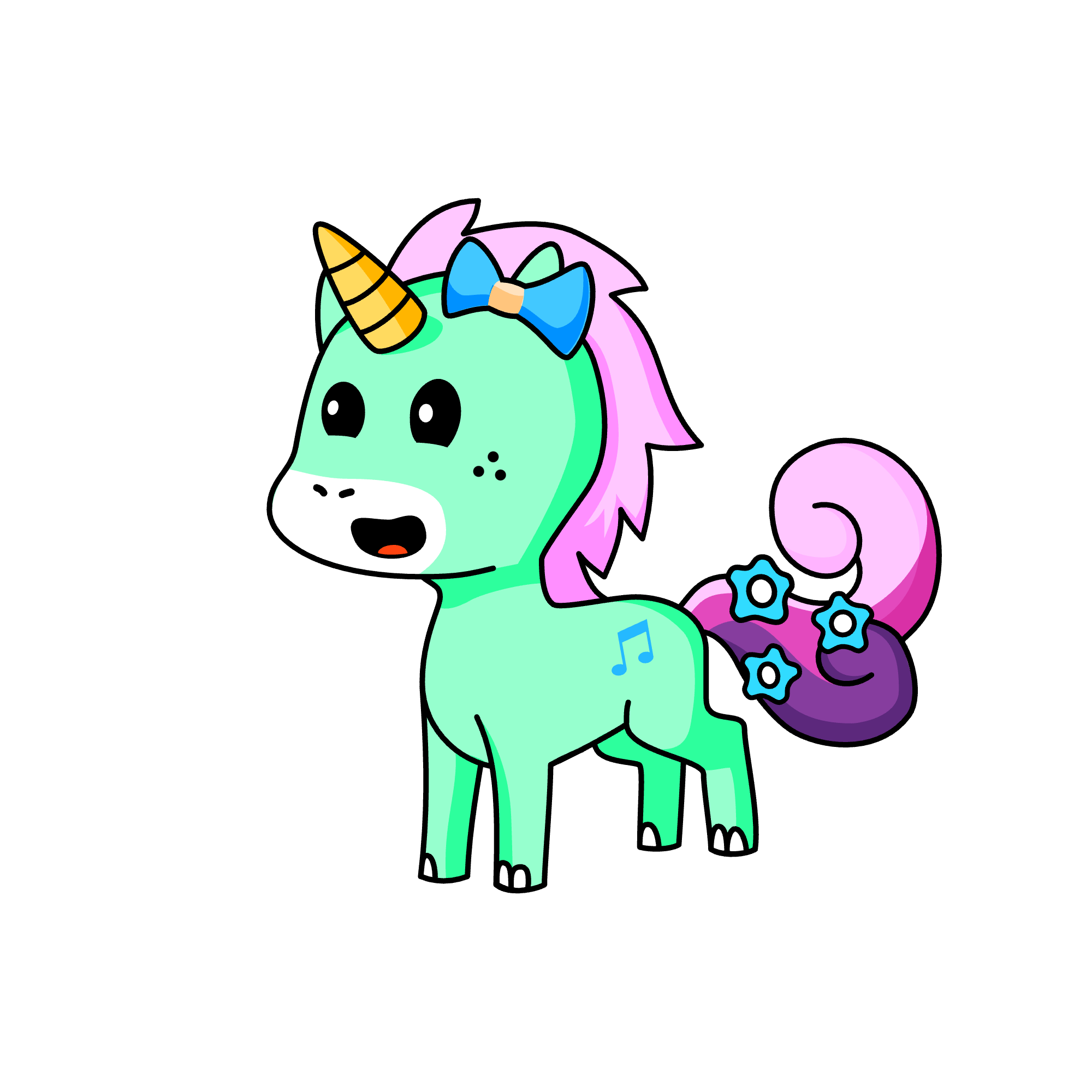 twinkle cottoncandy, the unicorn