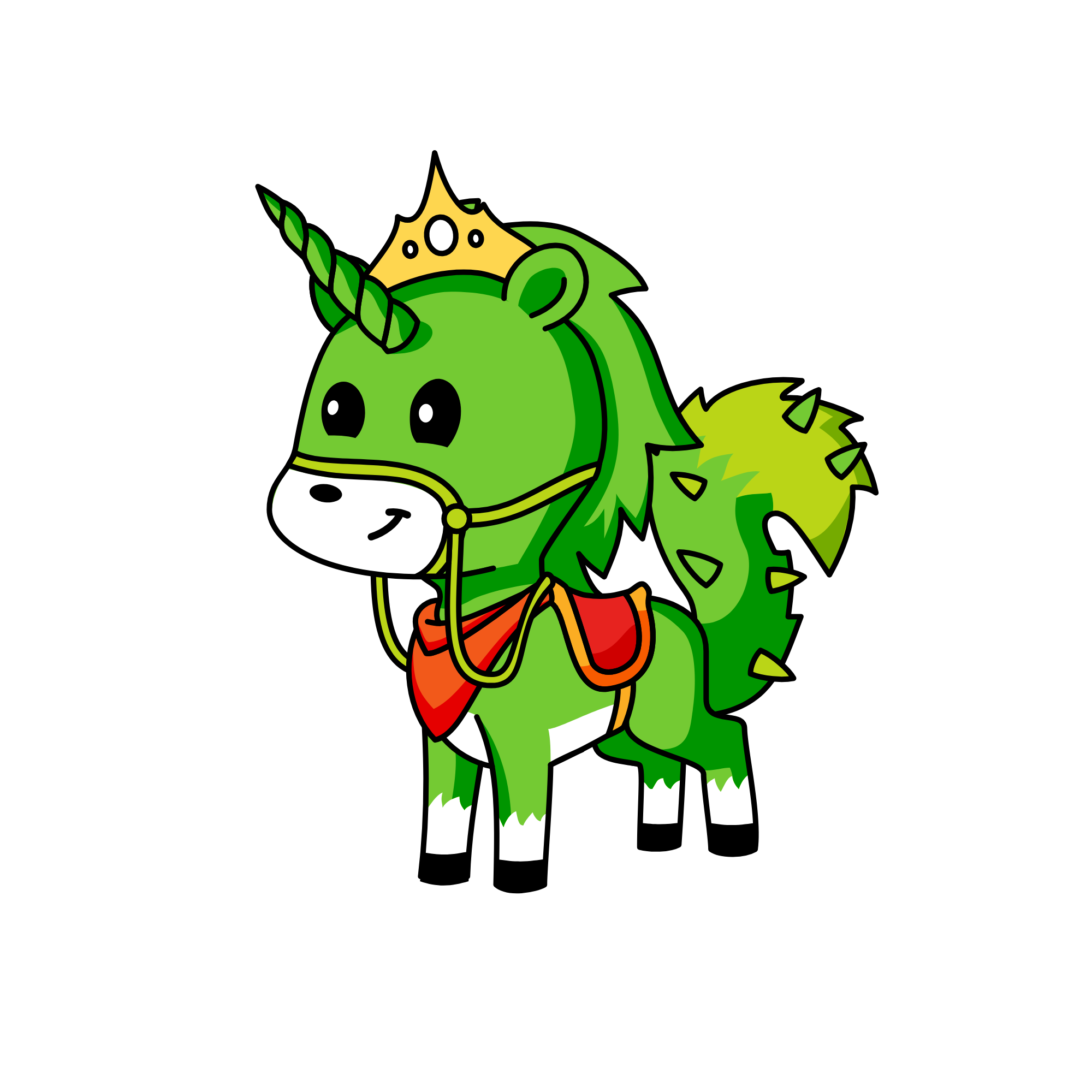 King Eugene, the unicorn