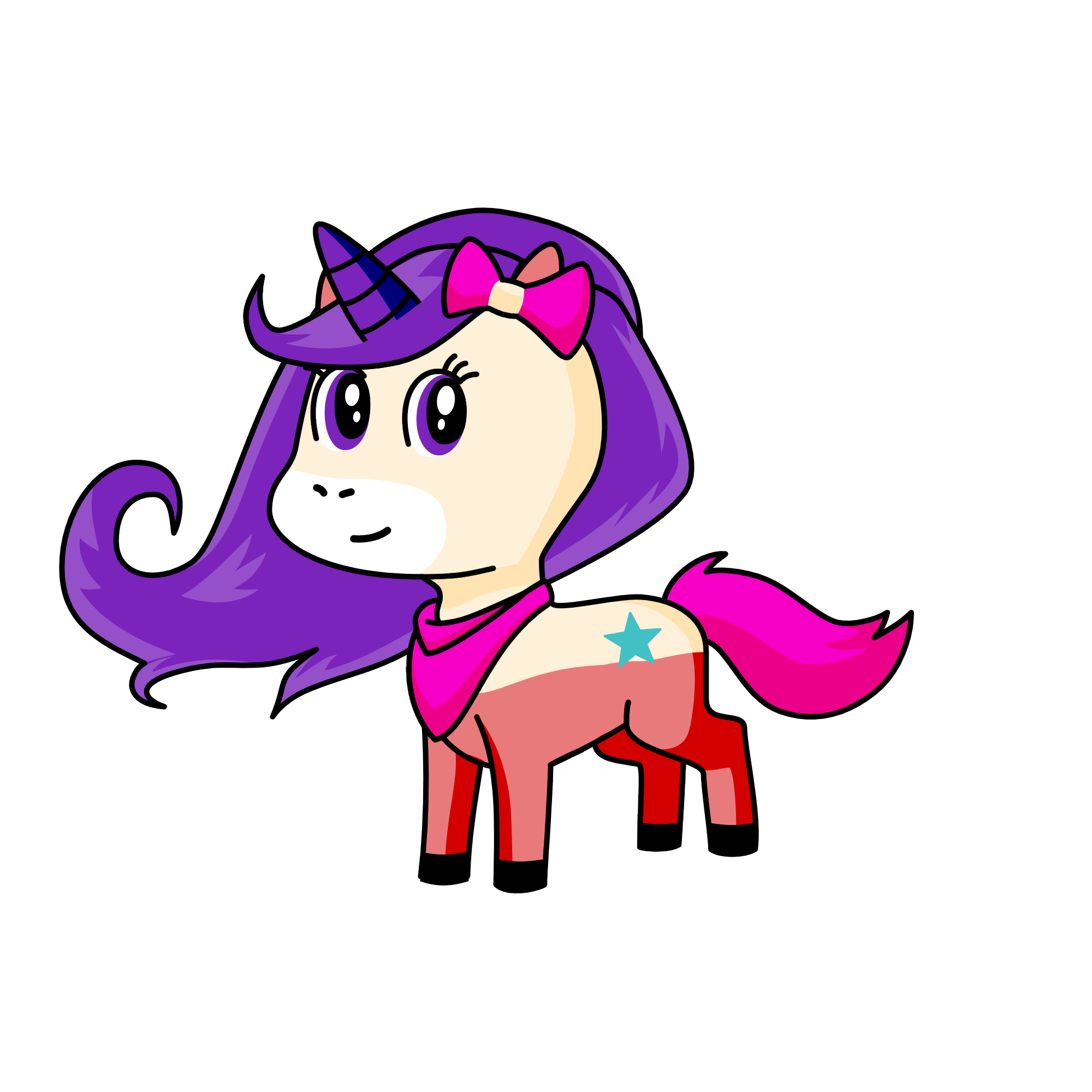 Ai hoshino, the unicorn