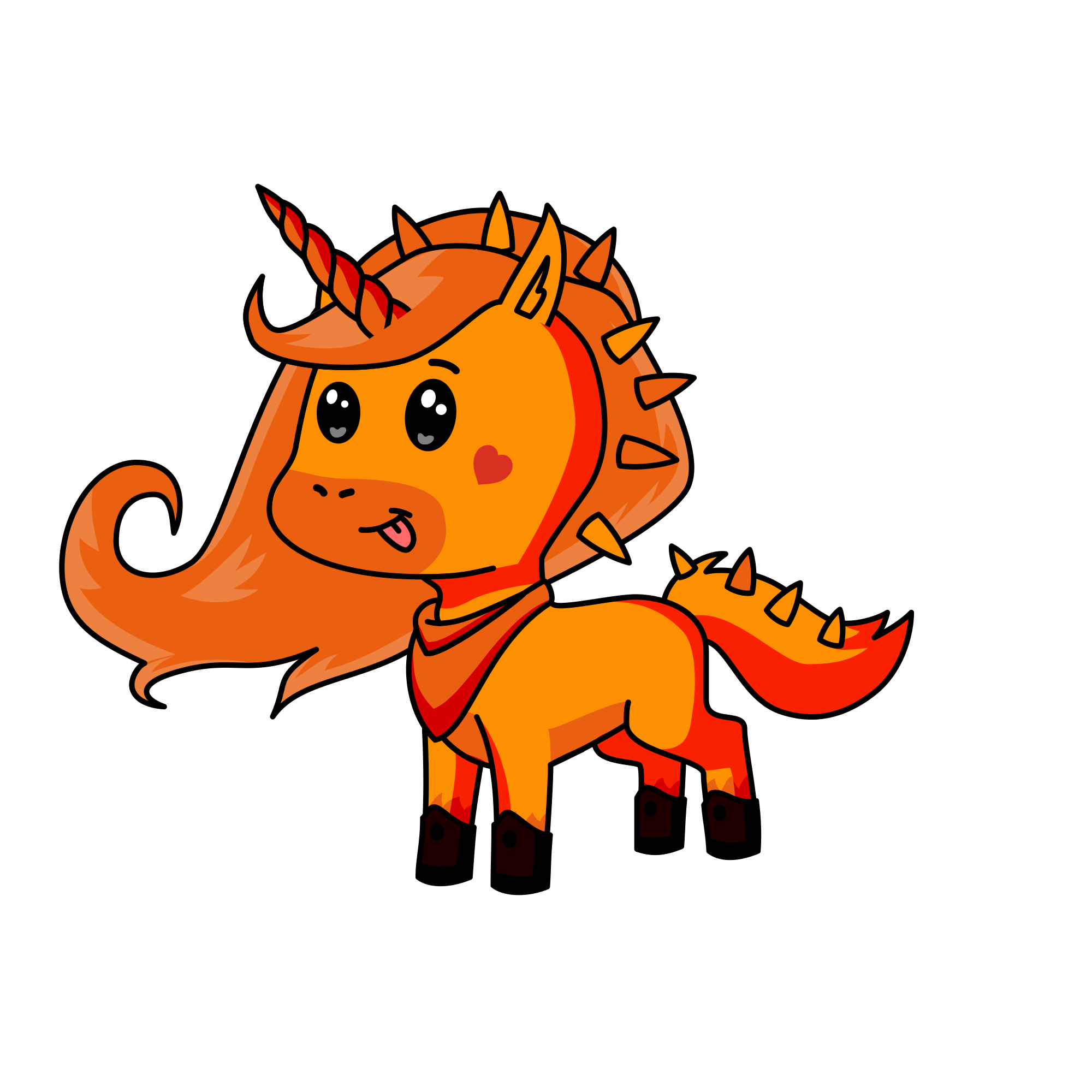 Boot, the unicorn