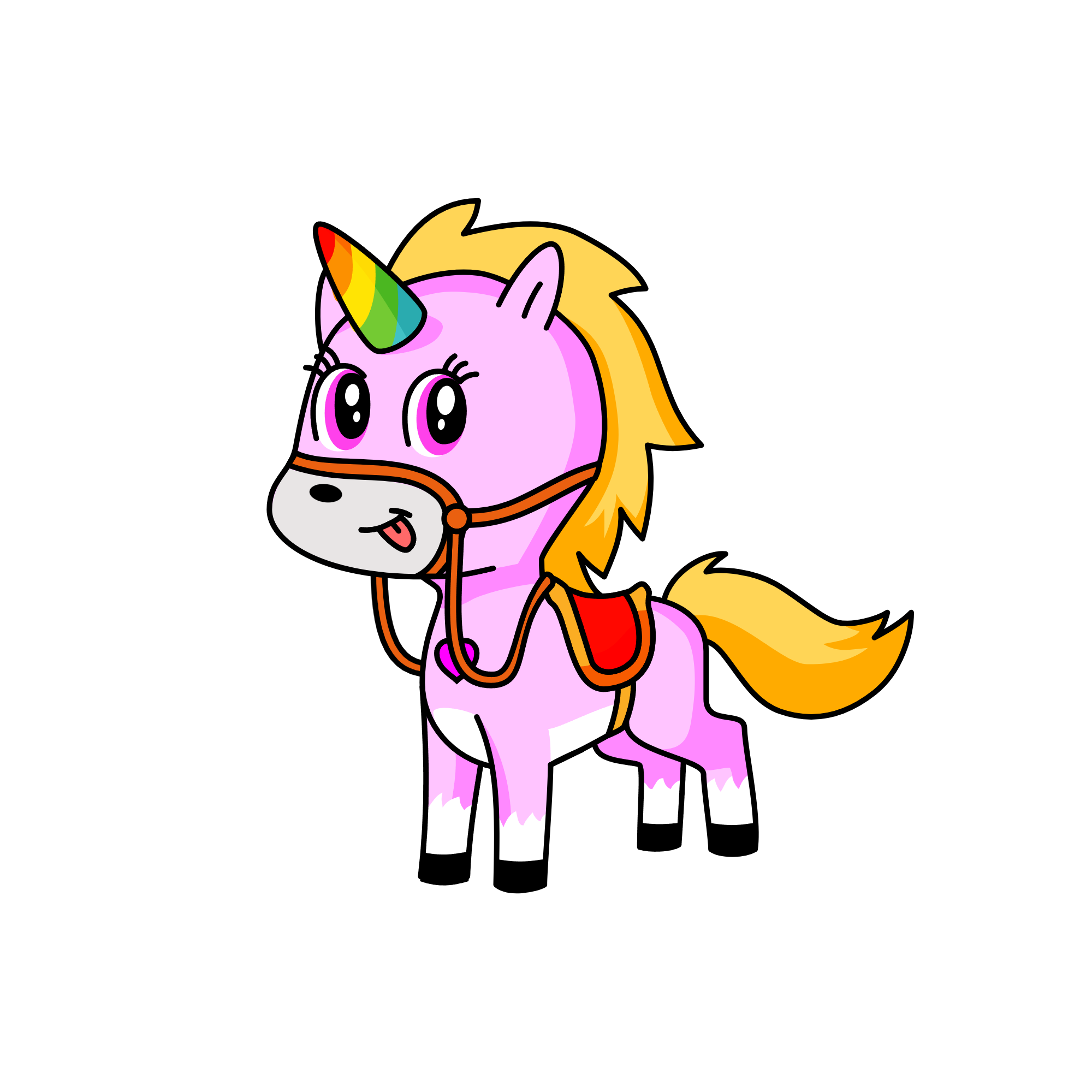חדי, the unicorn