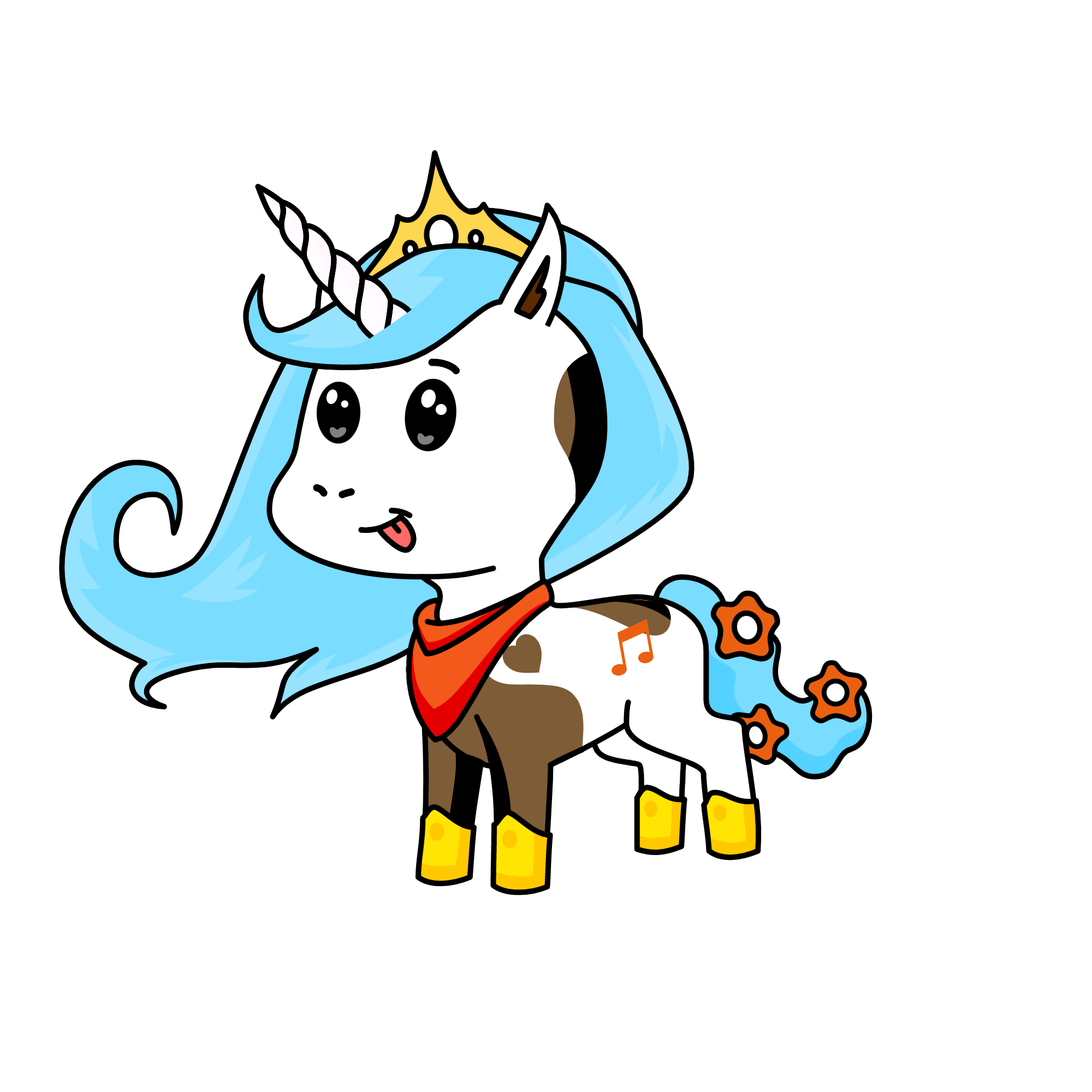 Snowflake, the unicorn