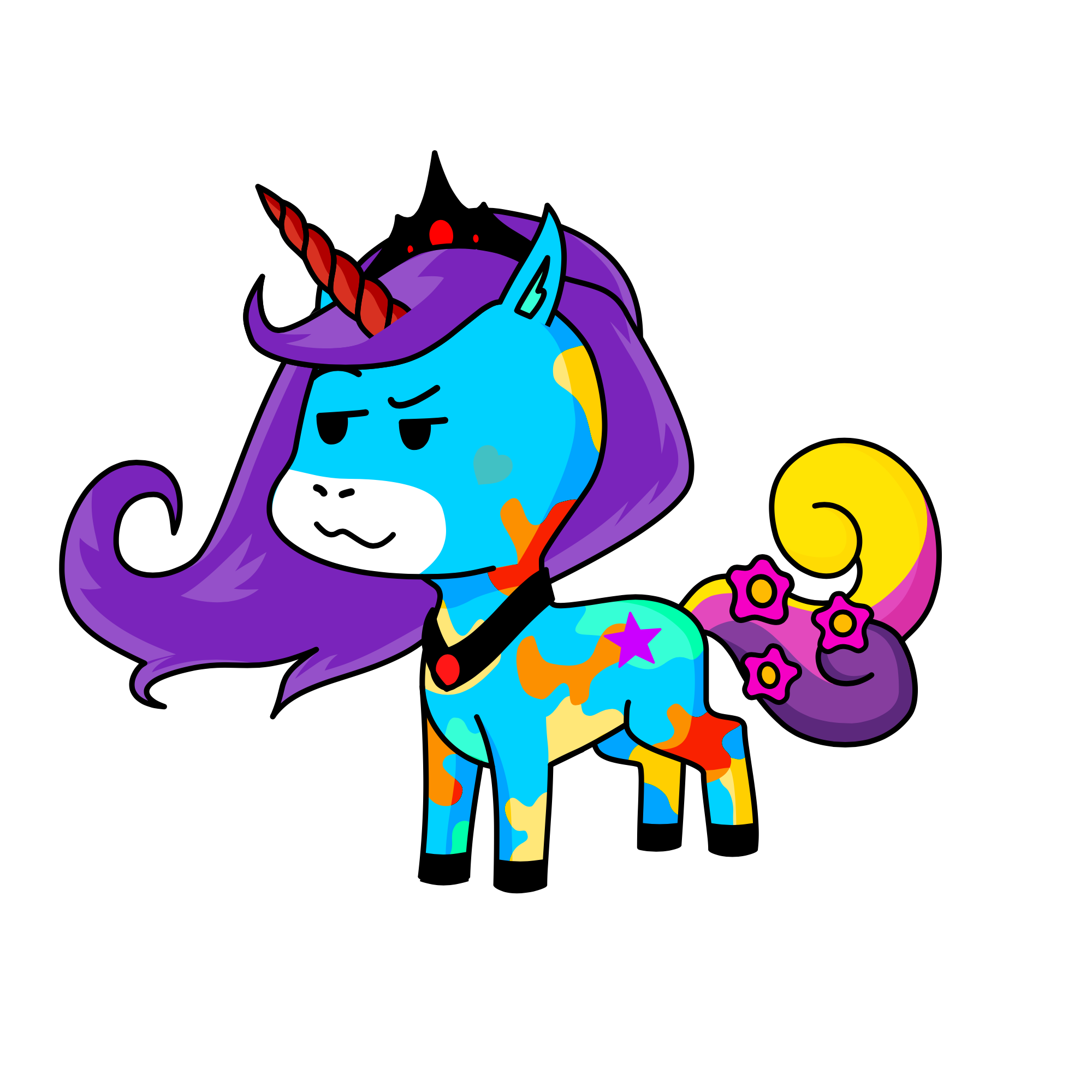 Horse Lovely:D, the unicorn