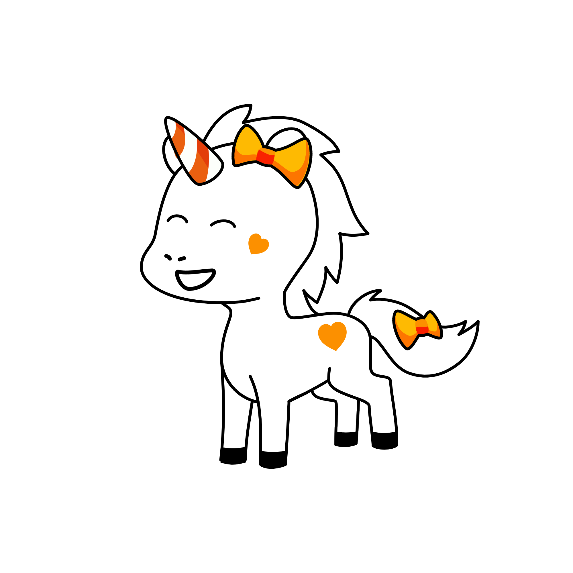 Orlania, the unicorn