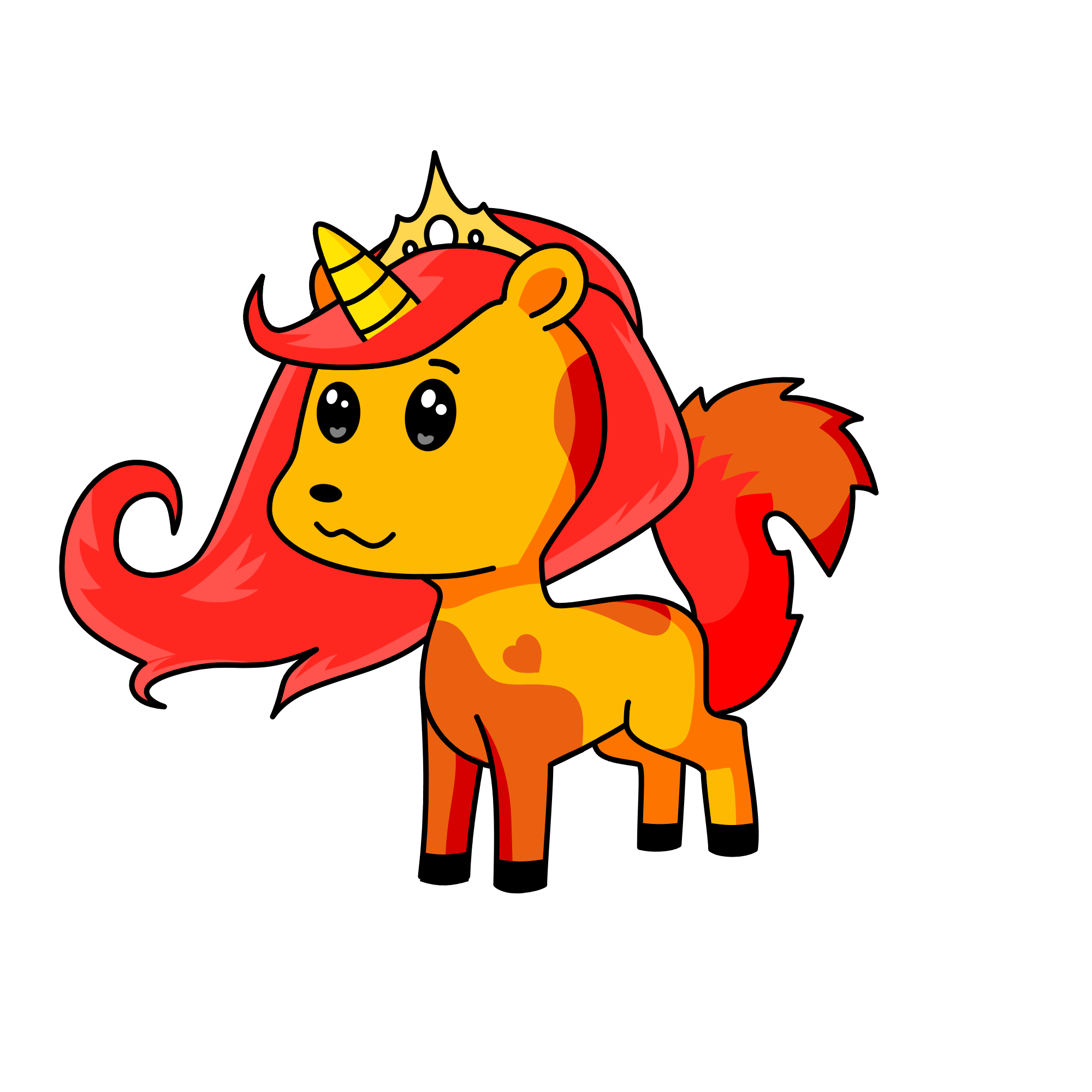 Dessert, the unicorn