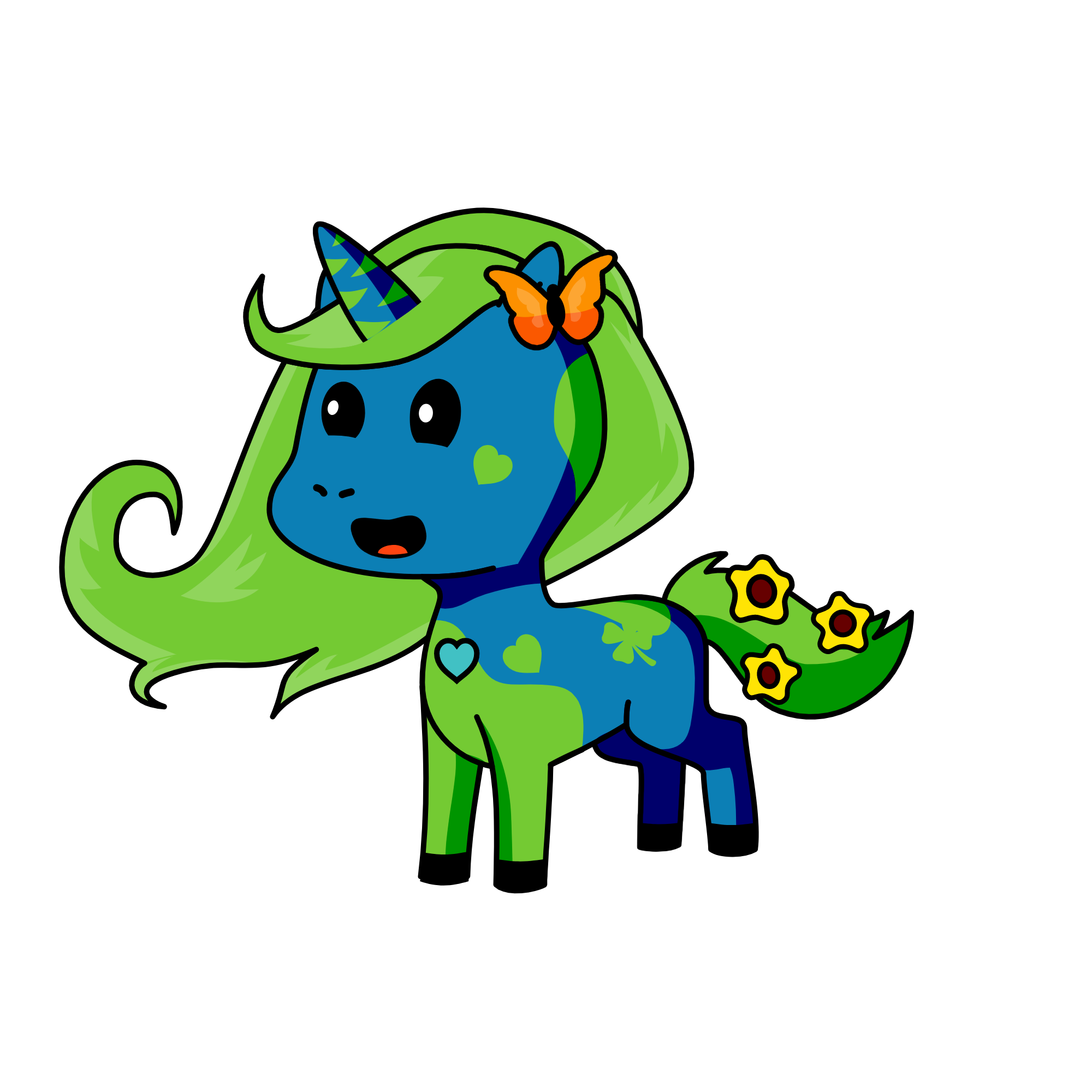 Earth, the unicorn