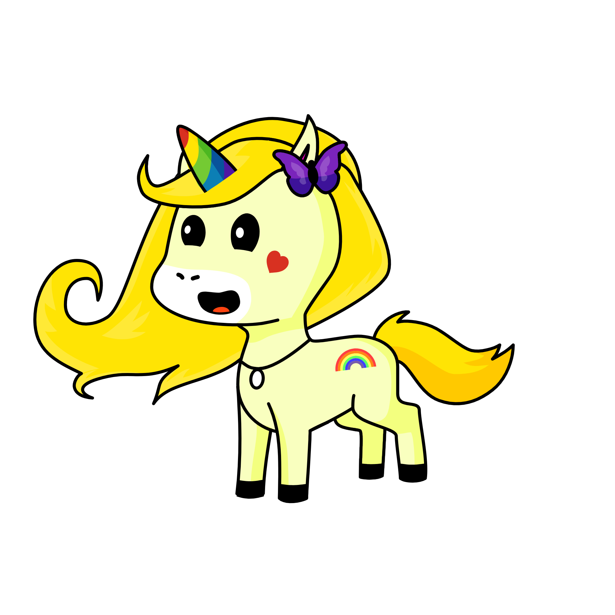 Claire, the unicorn